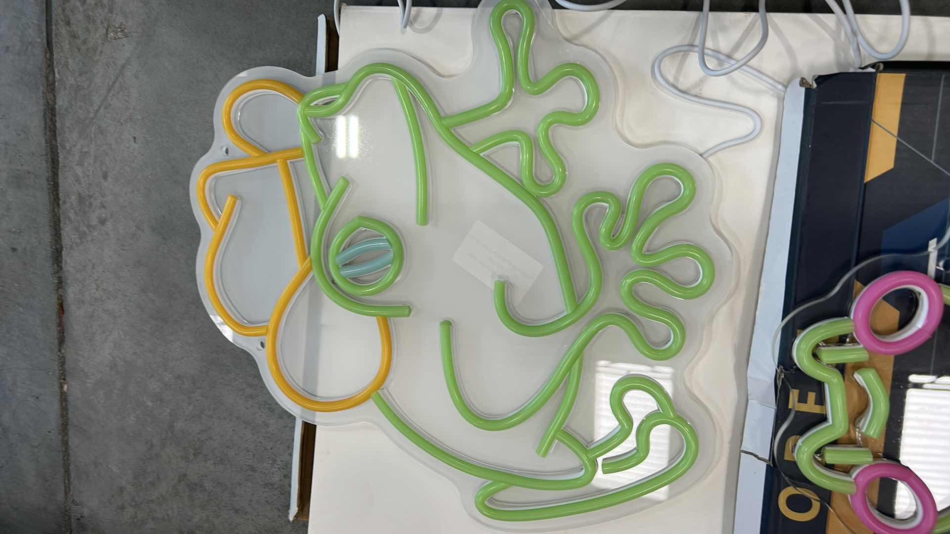 Photo 1 of 3 LED NEON SIGNS AND LED ROLL OF LIGHTS