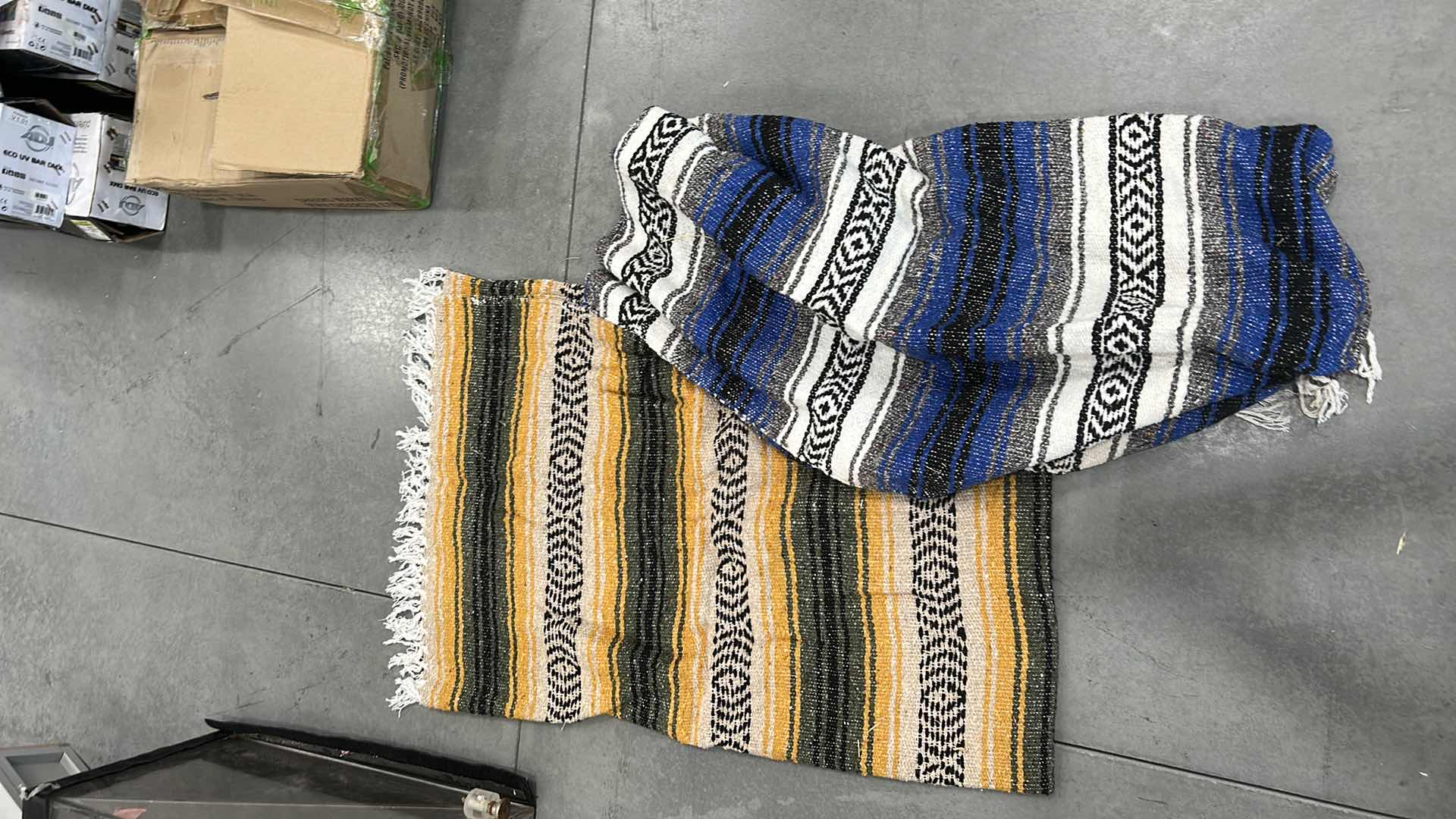 Photo 1 of BOX OF BLANKETS