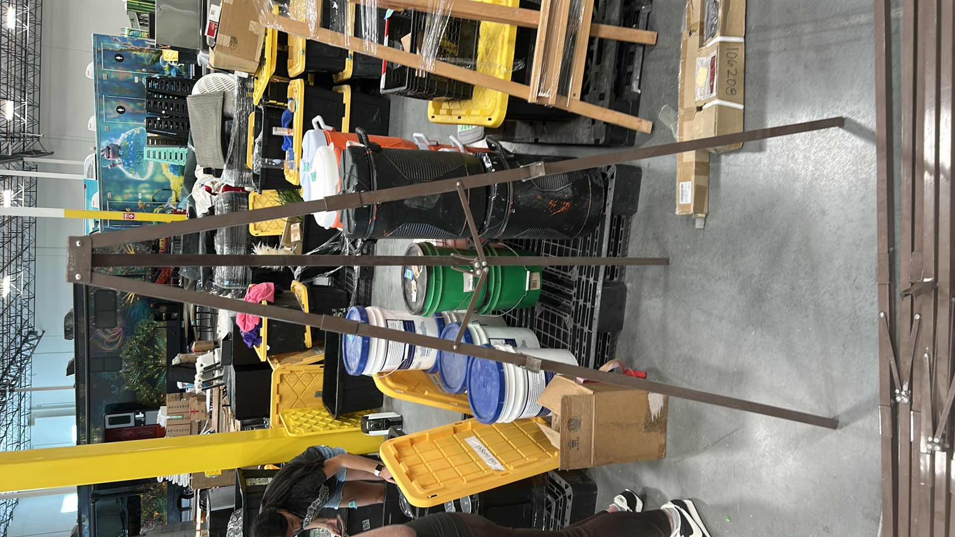 Photo 1 of 4 METAL ART STANDS / EASELS APPROX 6’