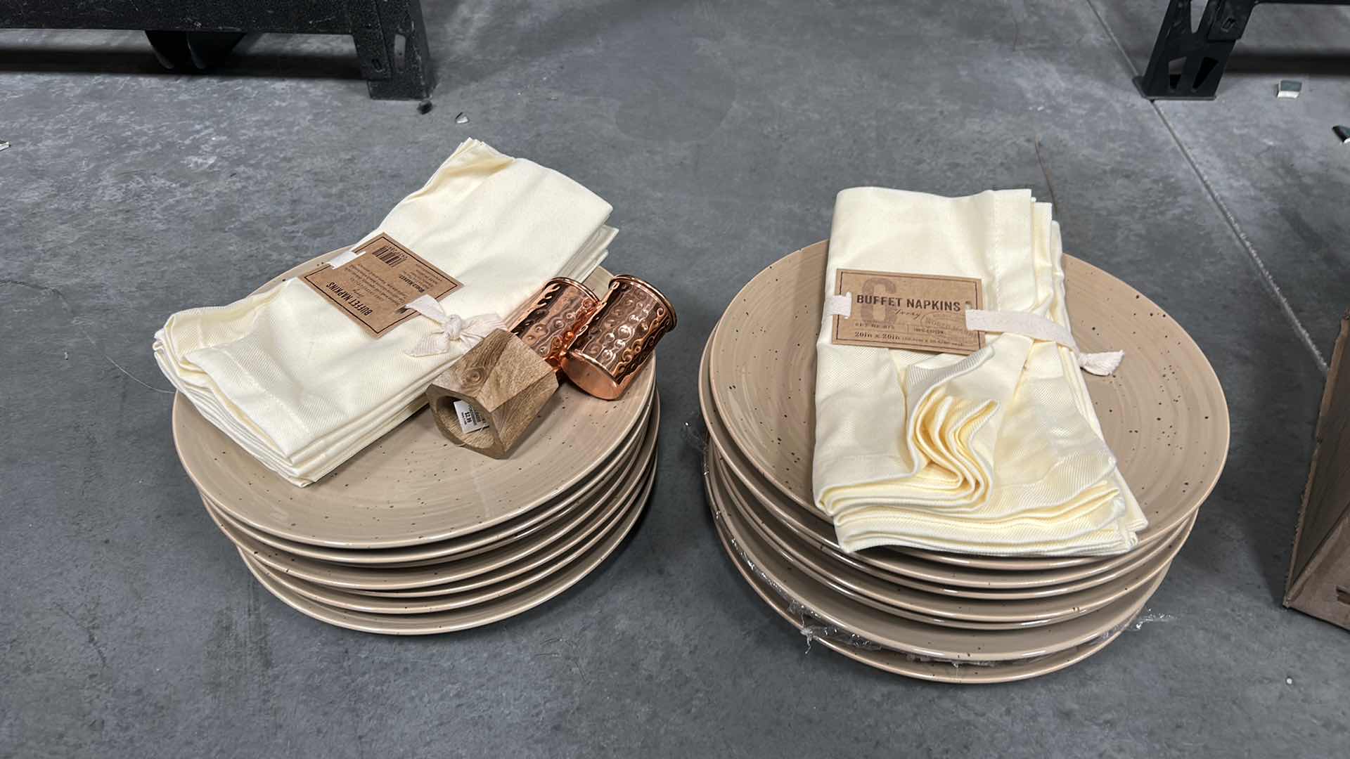 Photo 1 of 15 WORLD MARKET DINNER PLATES, 24 BUFFET NAPKINS & MORE