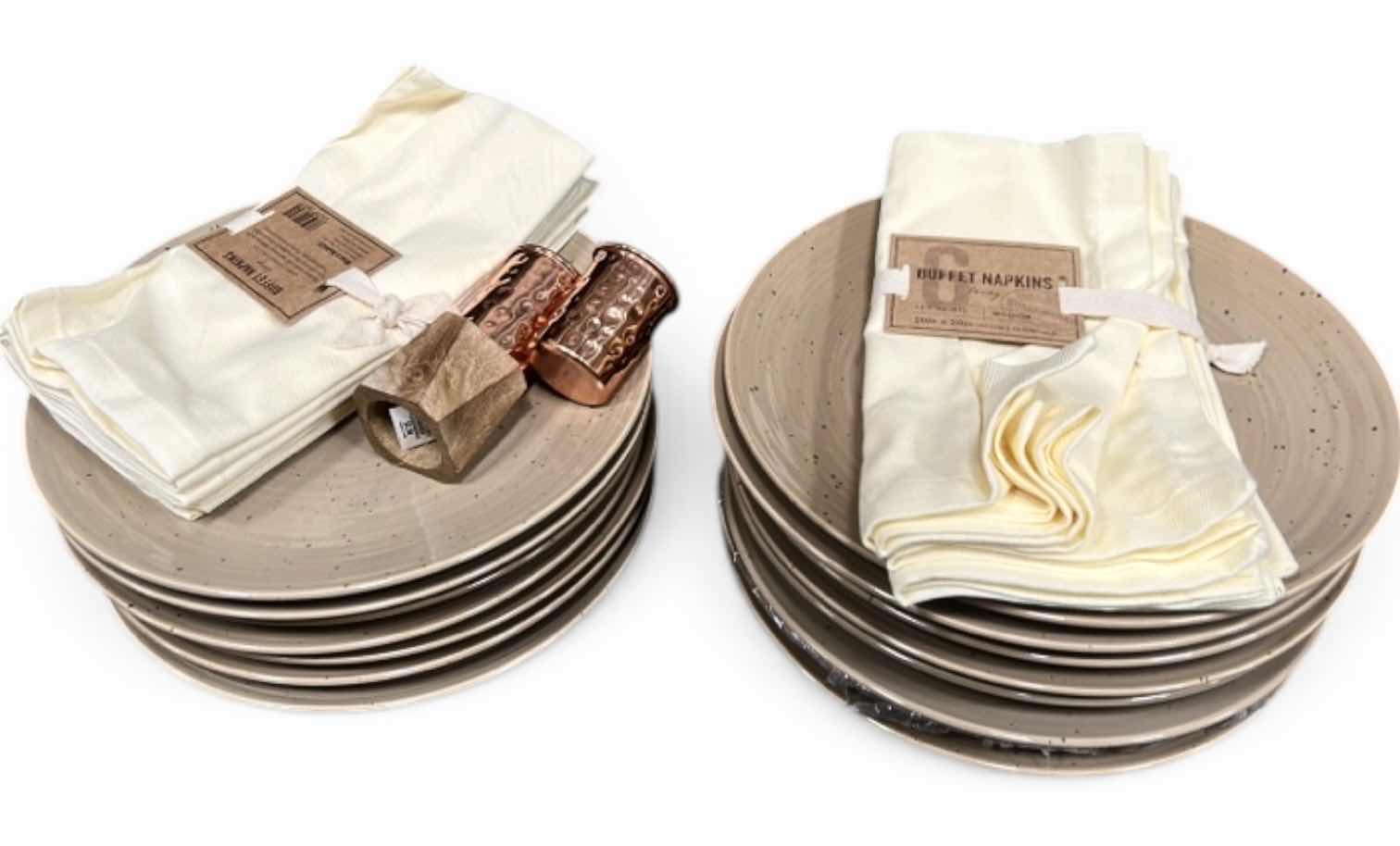 Photo 1 of 15 WORLD MARKET DINNER PLATES, 24 BUFFET NAPKINS & MORE