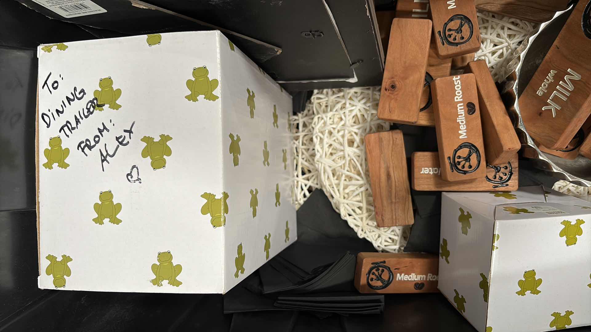 Photo 1 of CONTAINER OF WOOD KITCHEN-COFFEE DECOR SIGNS