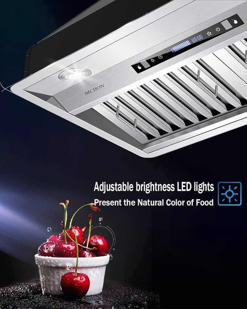 Photo 1 of NIB EALLMALL FC-30 STAINLESS STEEL RANGE HOOD