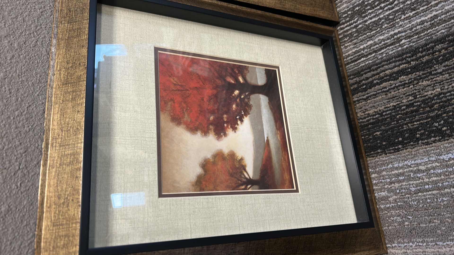 Photo 1 of 3 FRAMED LANDSCAPE ARTWORK 13 1/2” x H16”