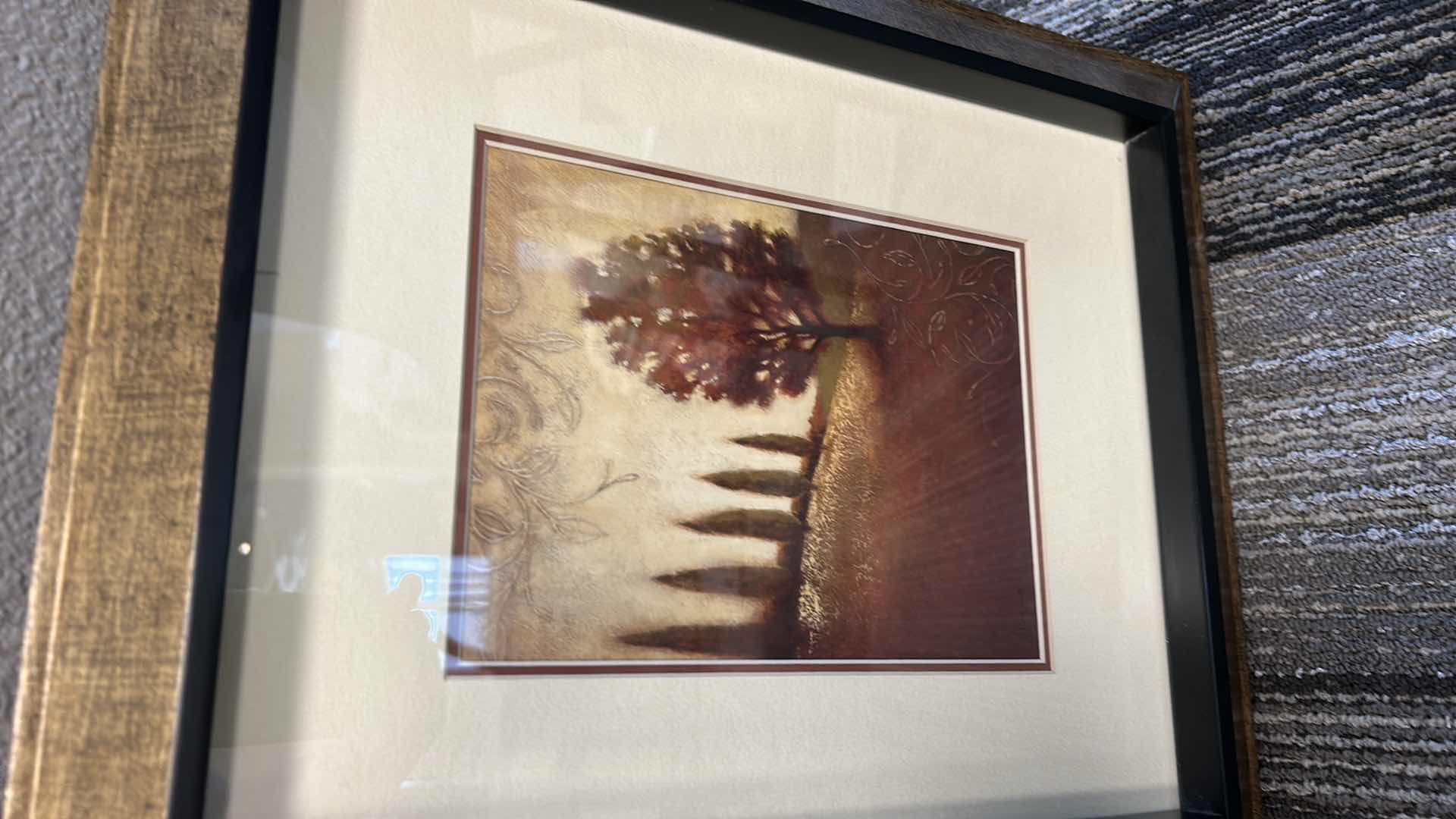 Photo 1 of 3 FRAMED LANDSCAPE ARTWORK 13 1/2” x H16”