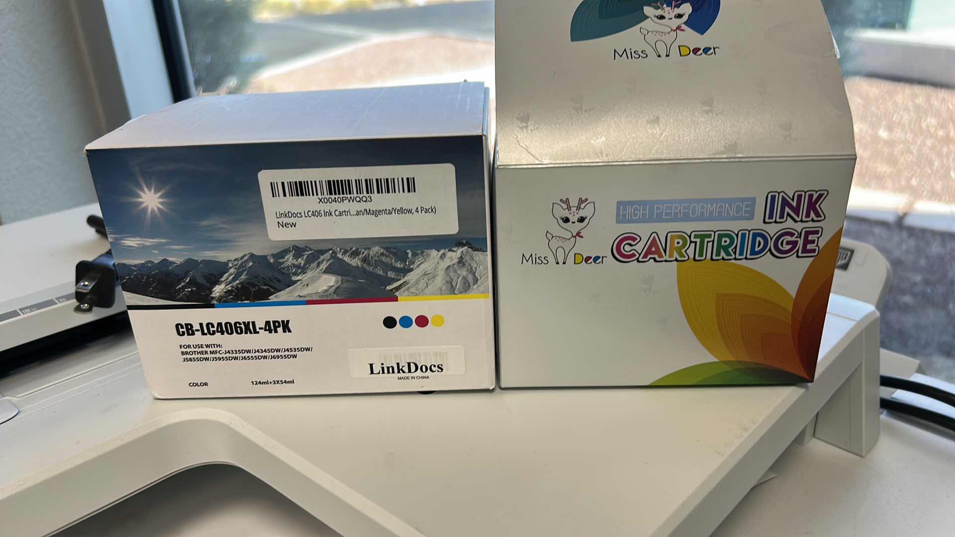 Photo 1 of BROTHER COPIER MODEL J6955DW W INK CARTRIDGES