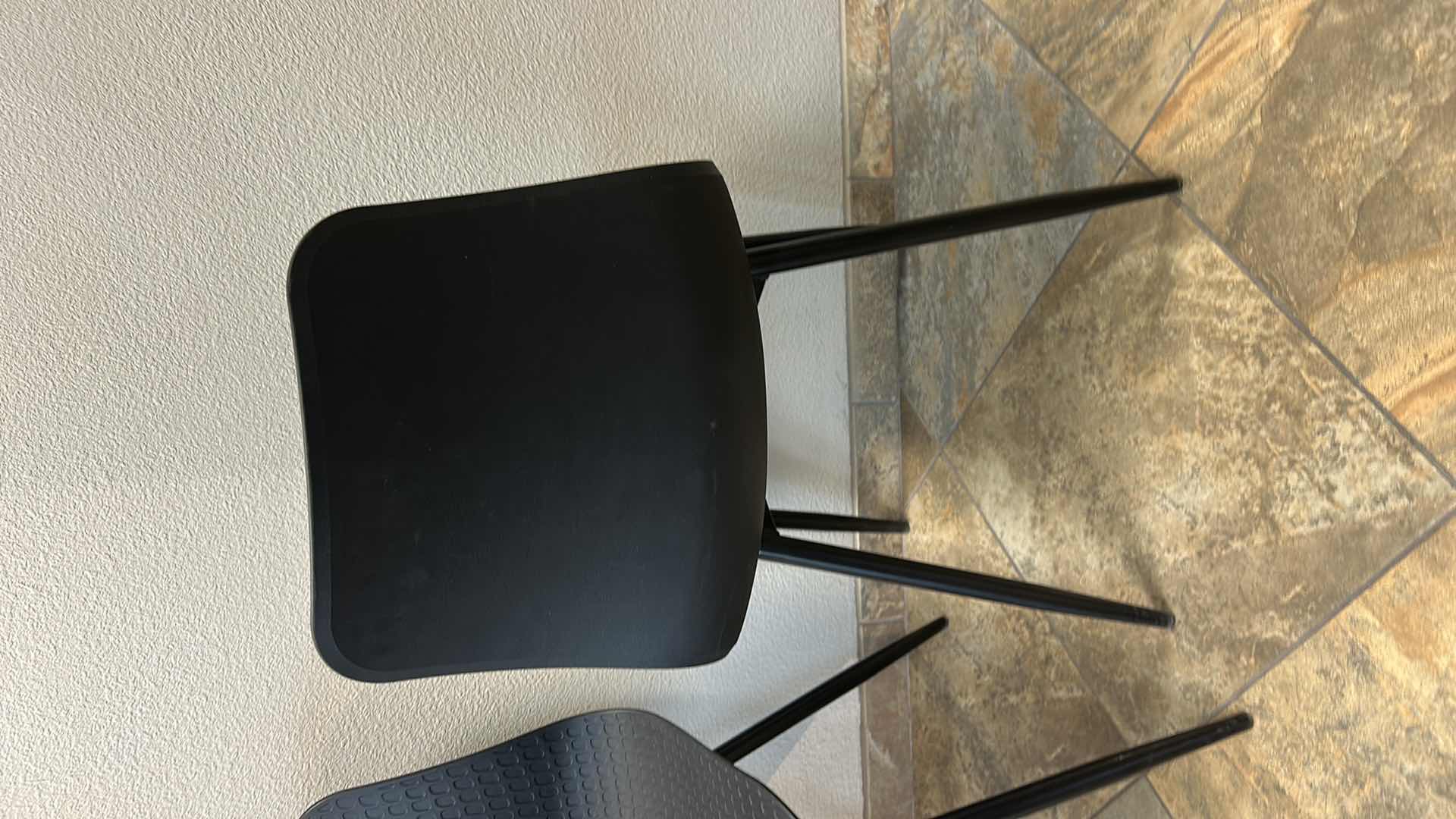Photo 1 of BLACK MODERN ARMLESS CHAIR