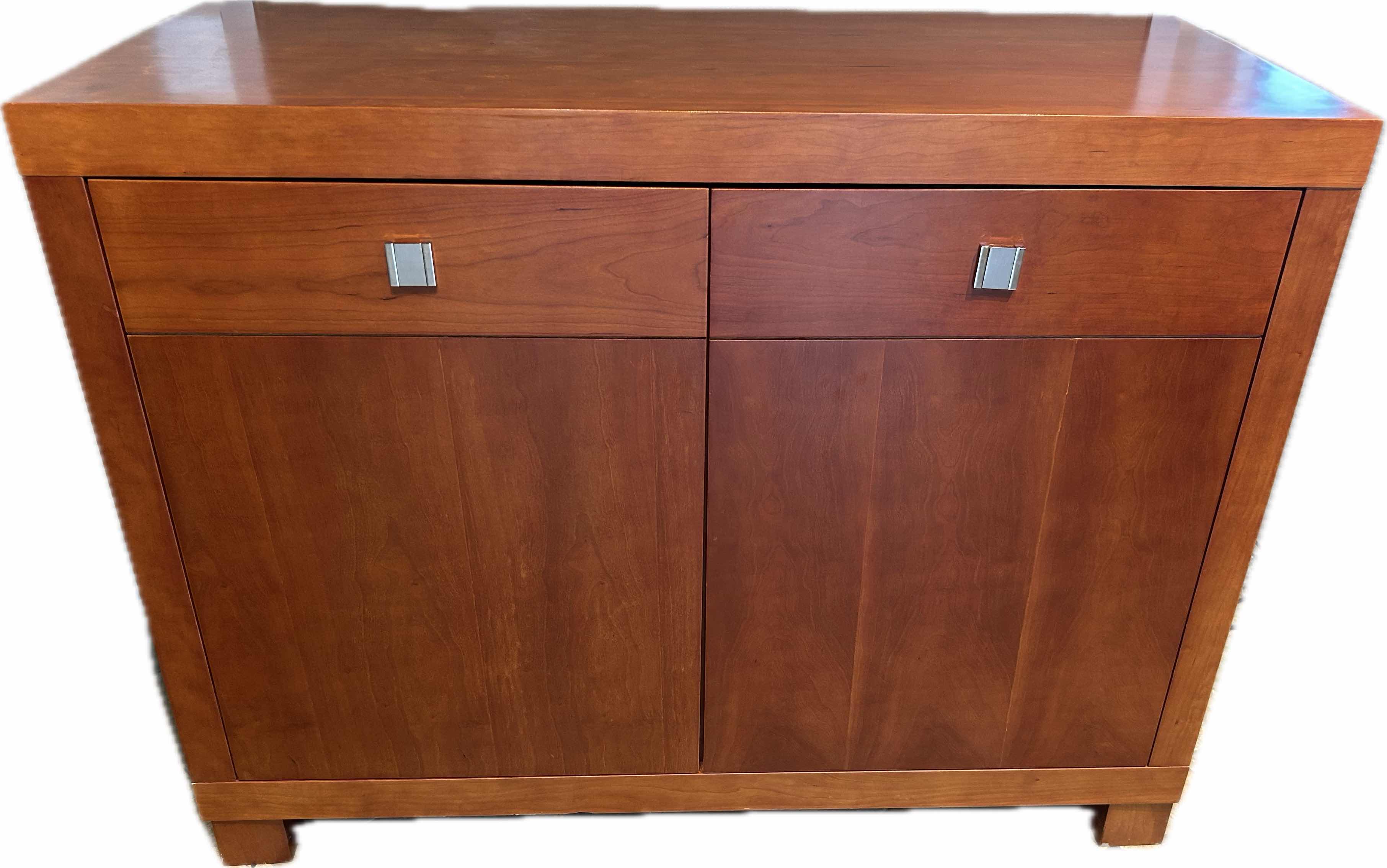 Photo 1 of MAHOGANY CREDENZA CABINET 45" X 19" H36"