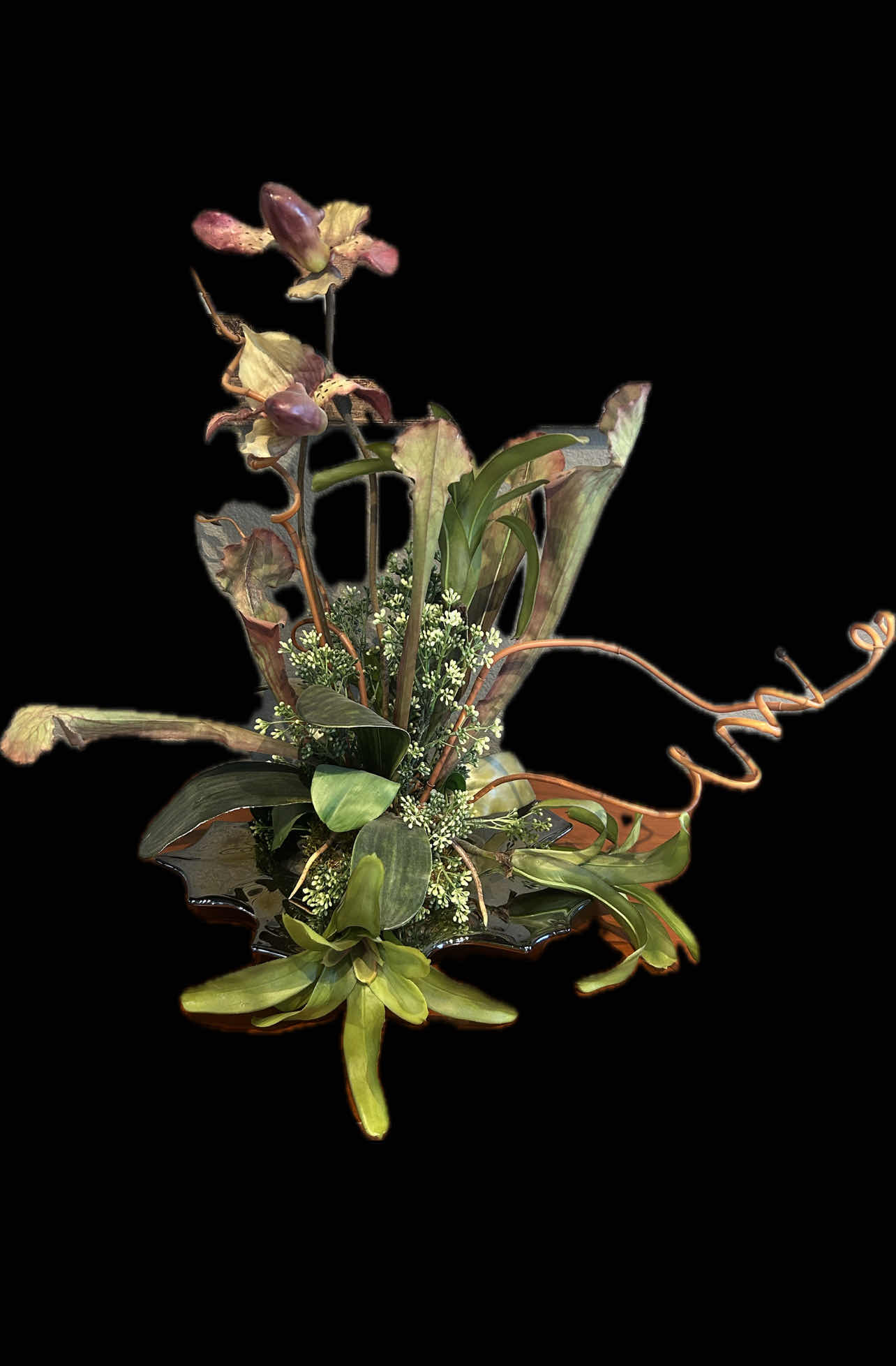 Photo 1 of FAUX DECORATIVE FLORAL ARRANGEMENT H 23"