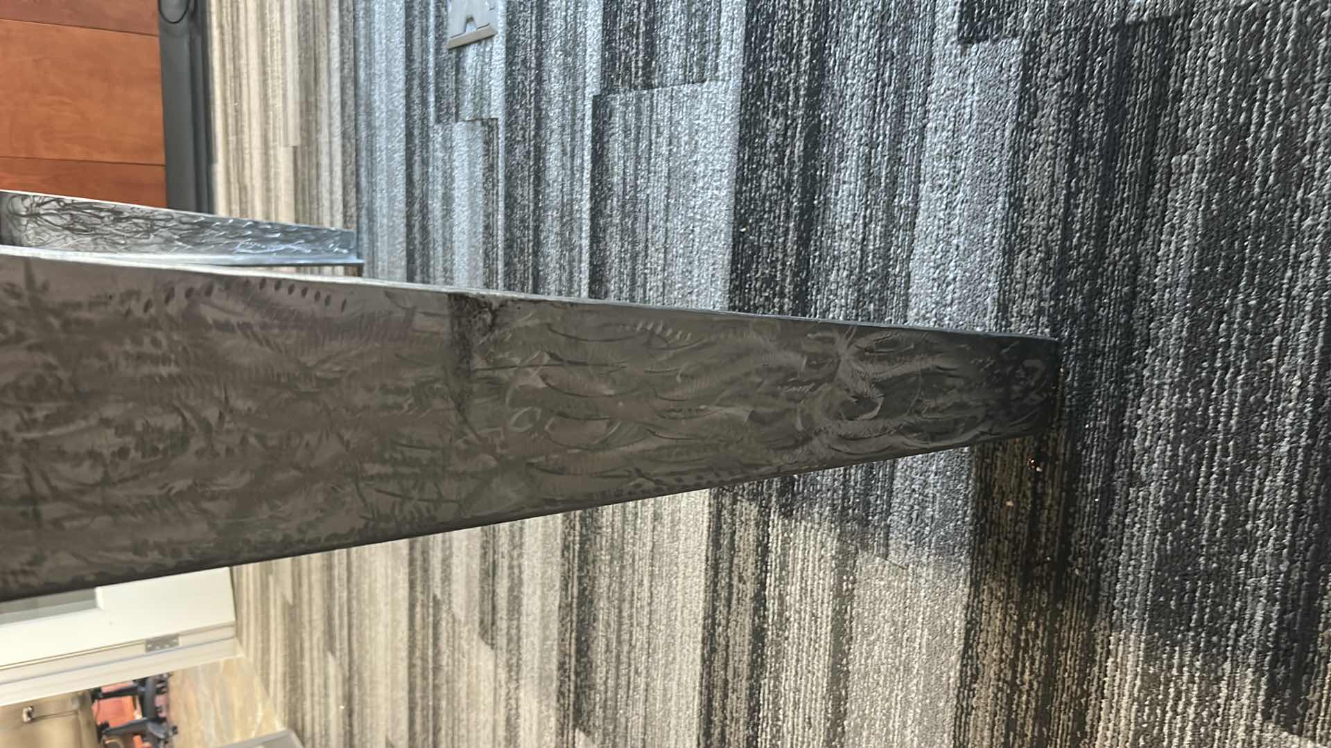 Photo 1 of GRANITE TOP CONFERENCE TABLE W ORNATE LEGS 96" X 61" H 33"