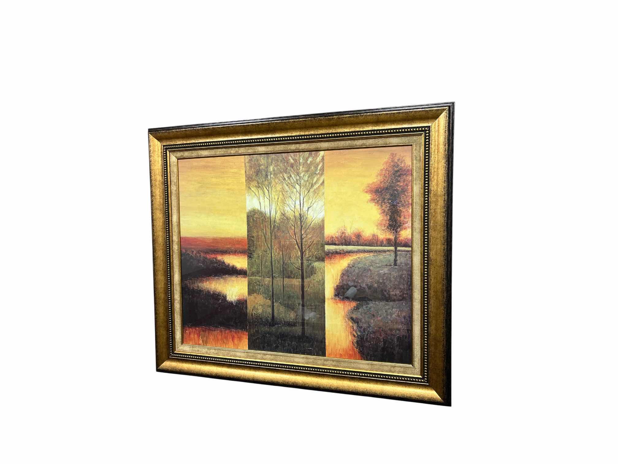 Photo 1 of FRAMED LANDSCAPE ARTWORK 49.5 x 43.5 