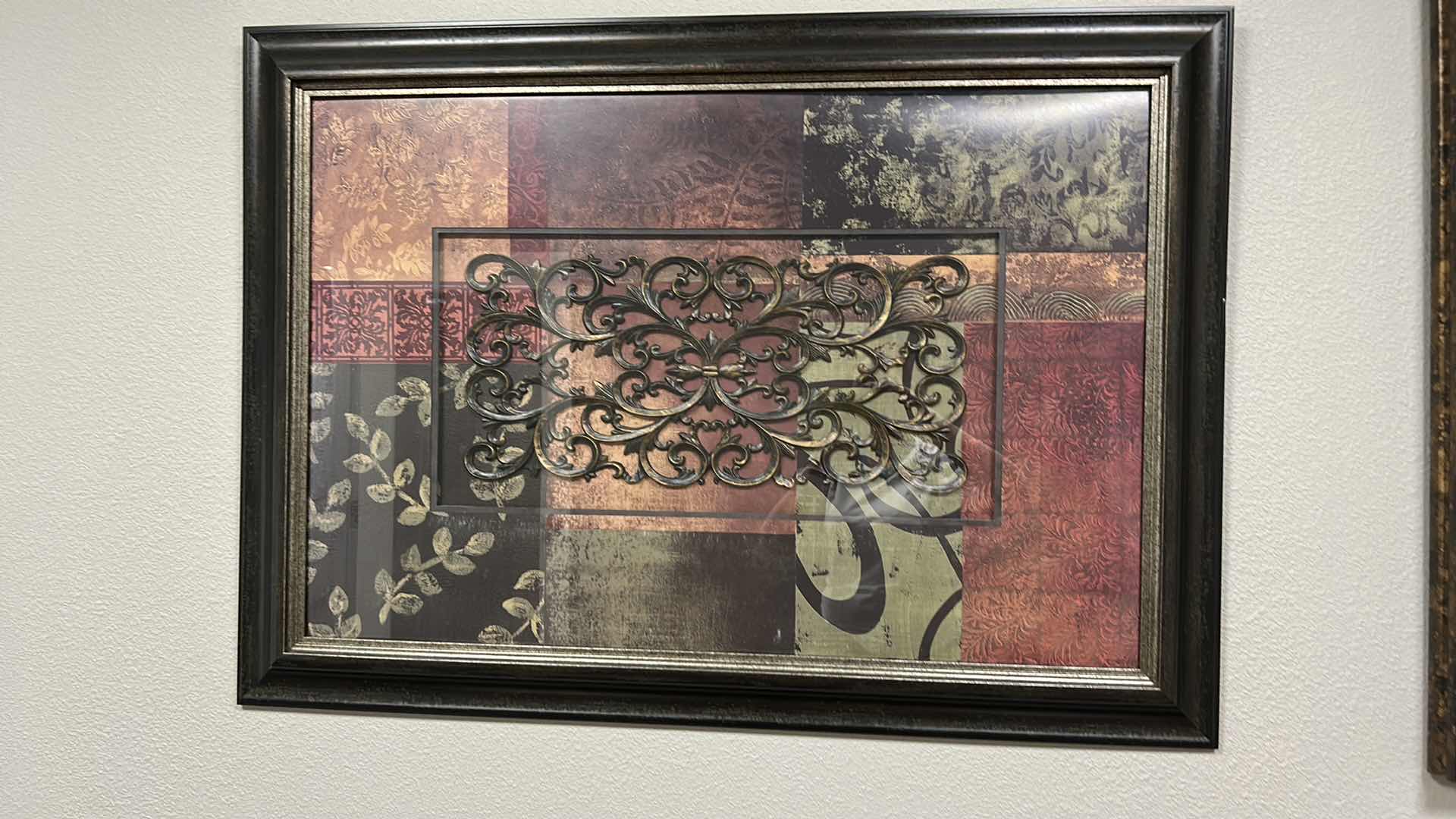 Photo 1 of FRAMED SHADOW BOX ARTWORK 42“ x H30“