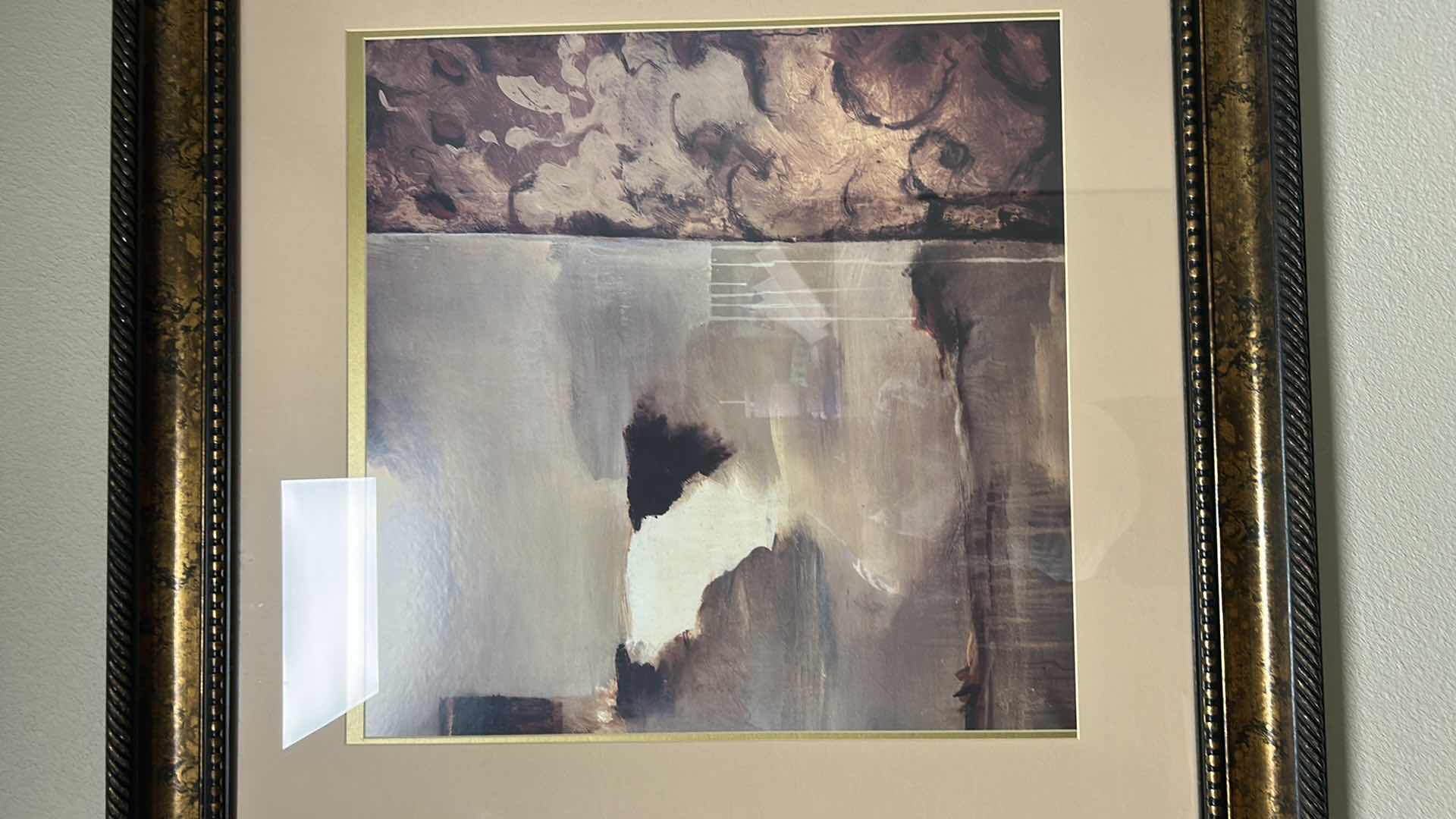 Photo 1 of FRAMED ABSTRACT LANDSCAPES ARTWORK 30” x H38”