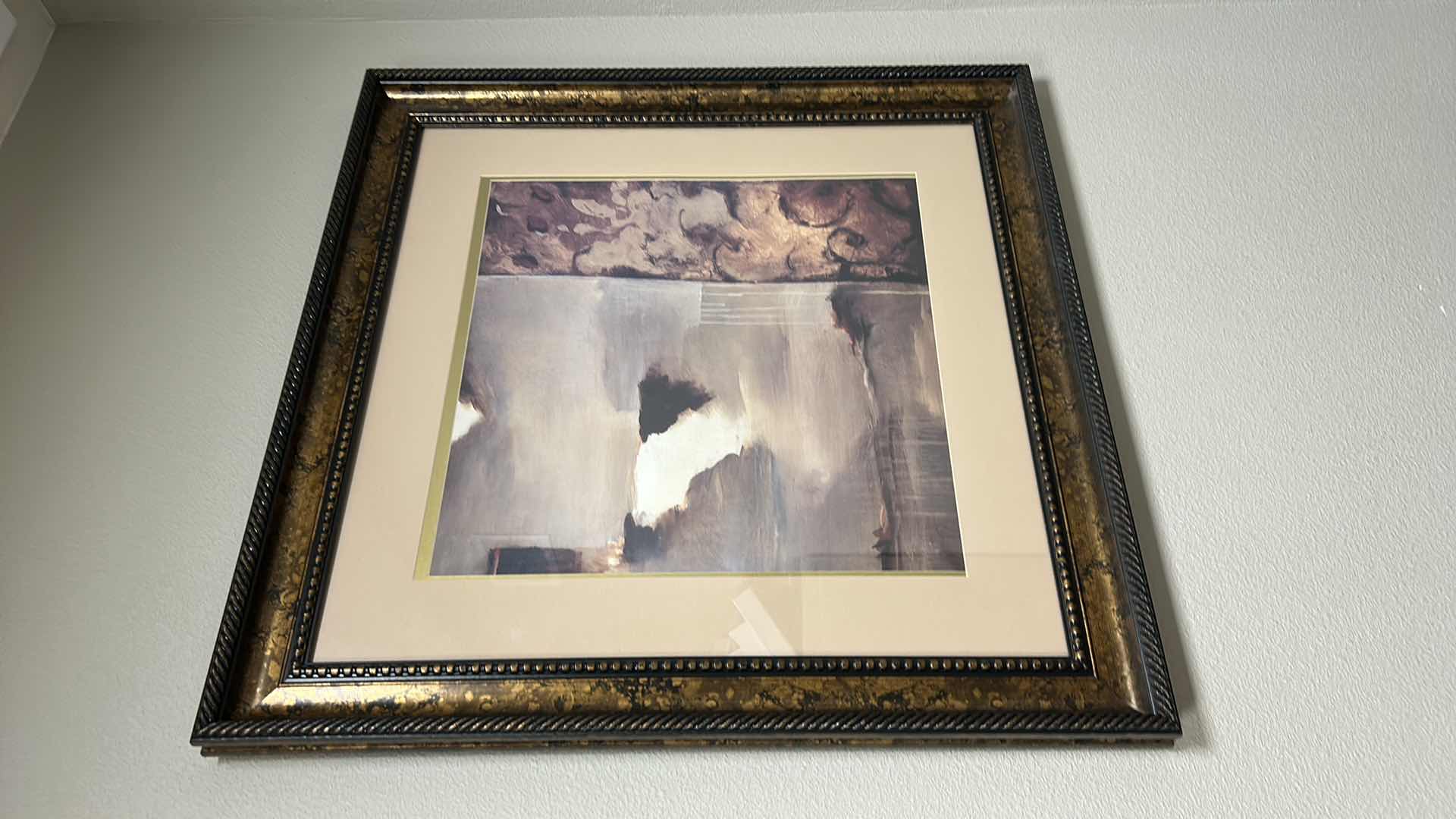 Photo 1 of FRAMED ABSTRACT LANDSCAPES ARTWORK 30” x H38”