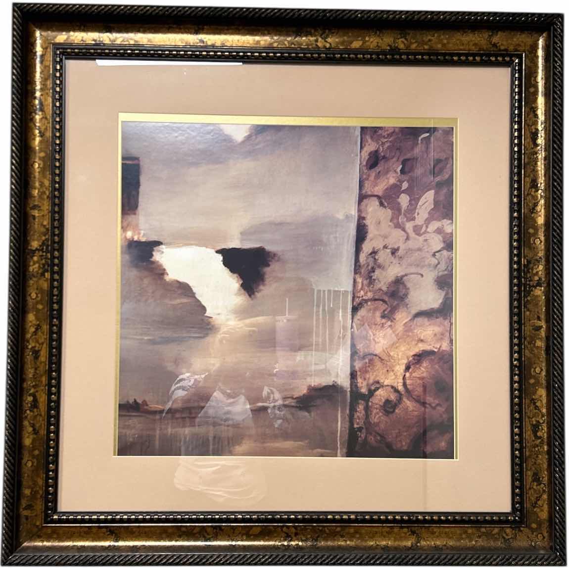 Photo 1 of FRAMED ABSTRACT LANDSCAPES ARTWORK 30” x H38”