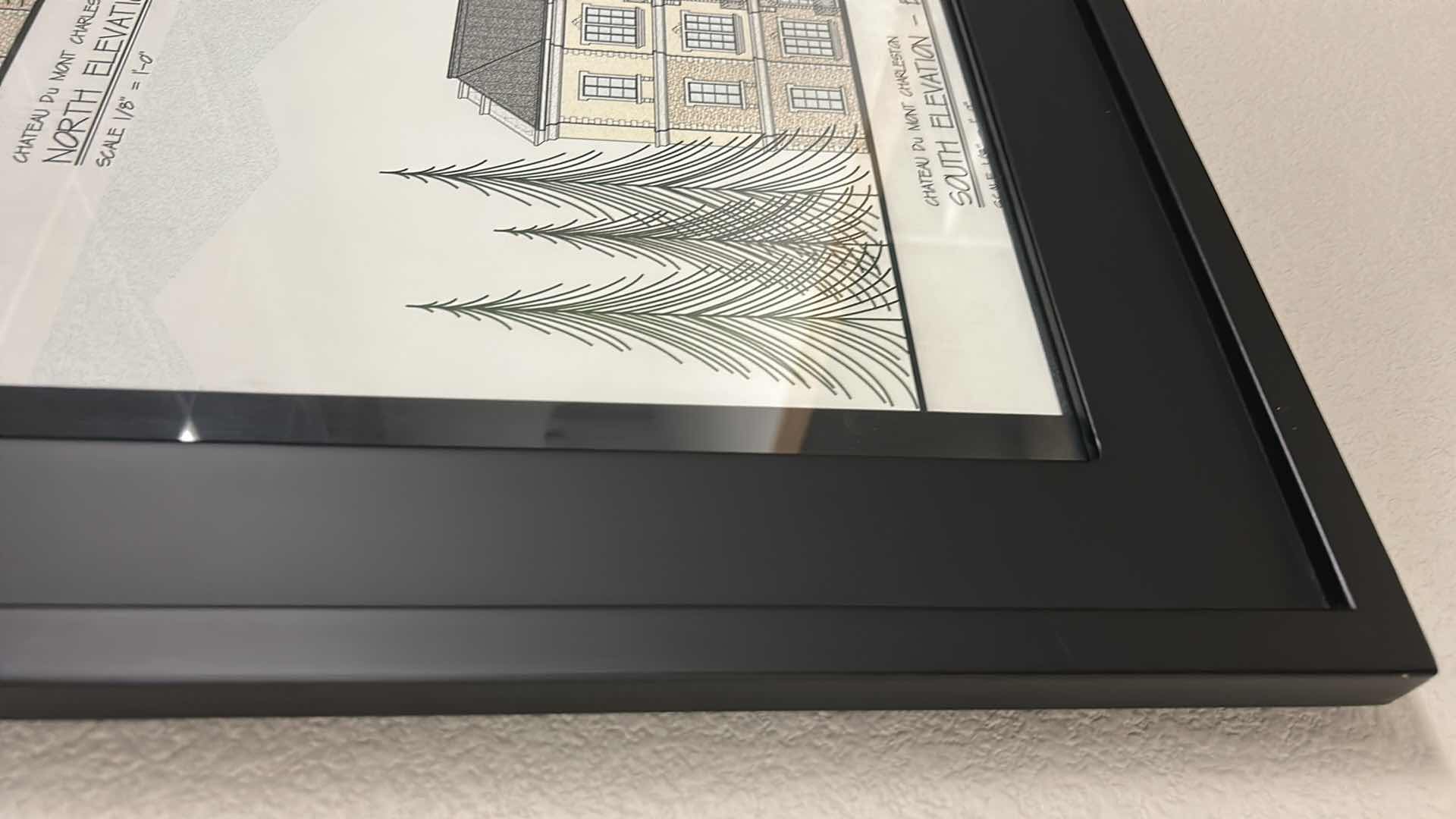 Photo 1 of FRAMED “ CHATEAU DU MONT CHARLESTON ARTWORK 41” x 29”