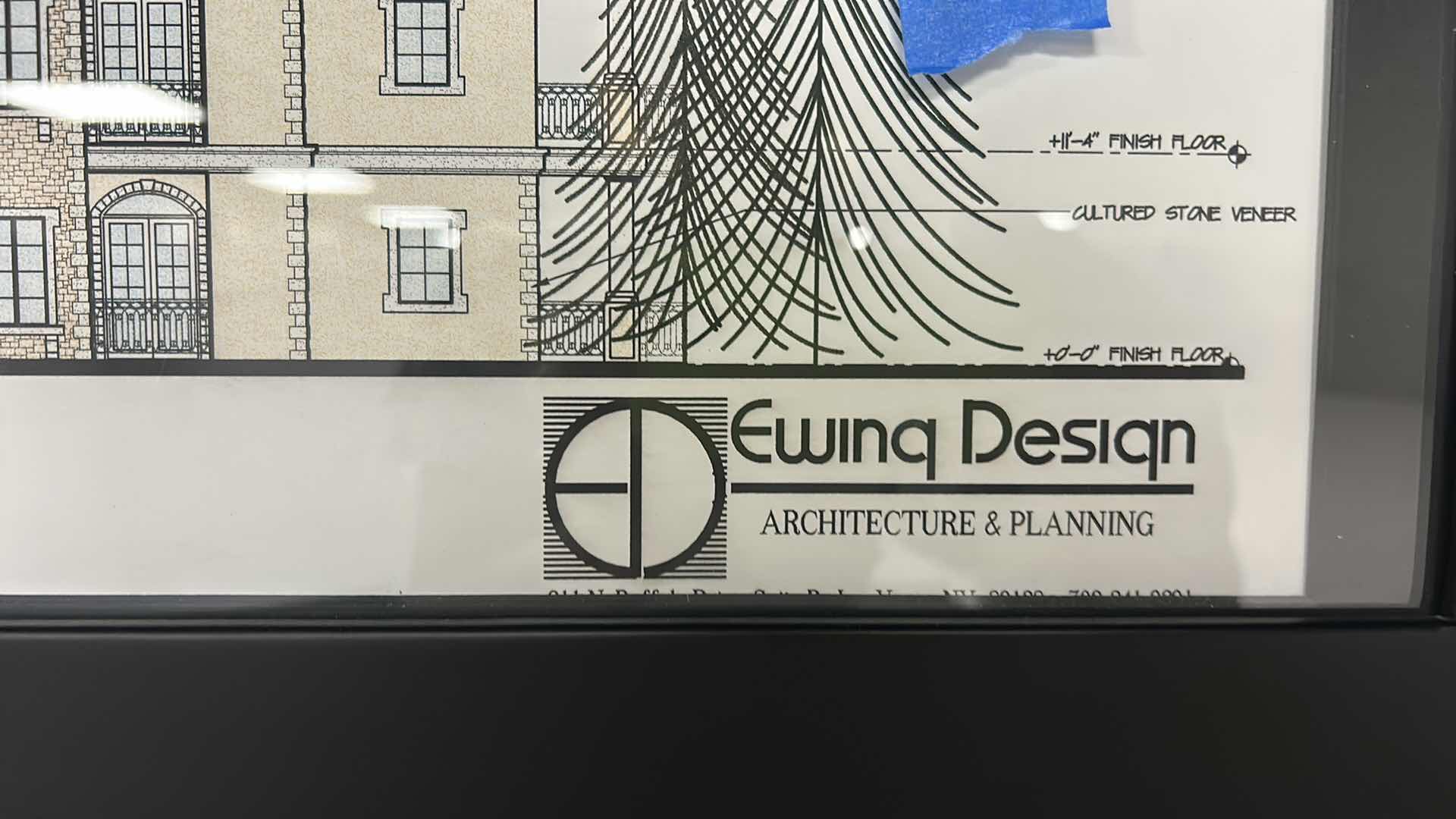 Photo 1 of FRAMED “ CHATEAU DU MONT CHARLESTON ARTWORK 41” x 29”