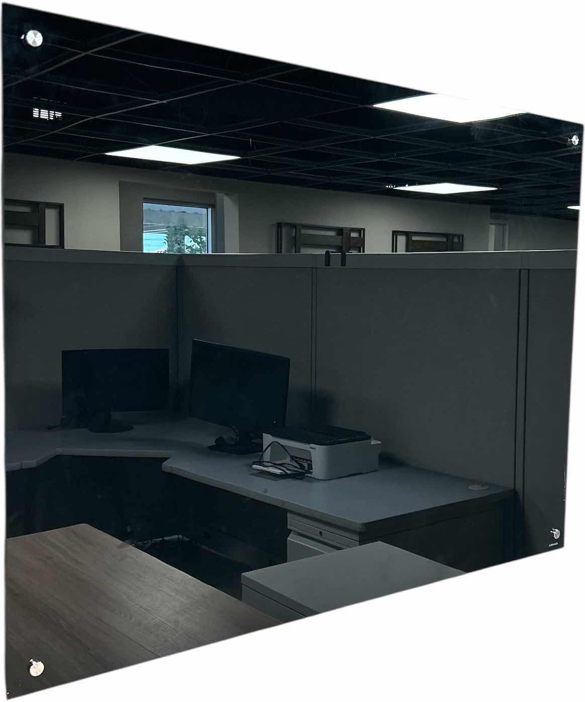 Photo 1 of BLACK GLASS WALL DECOR 47” x H35”