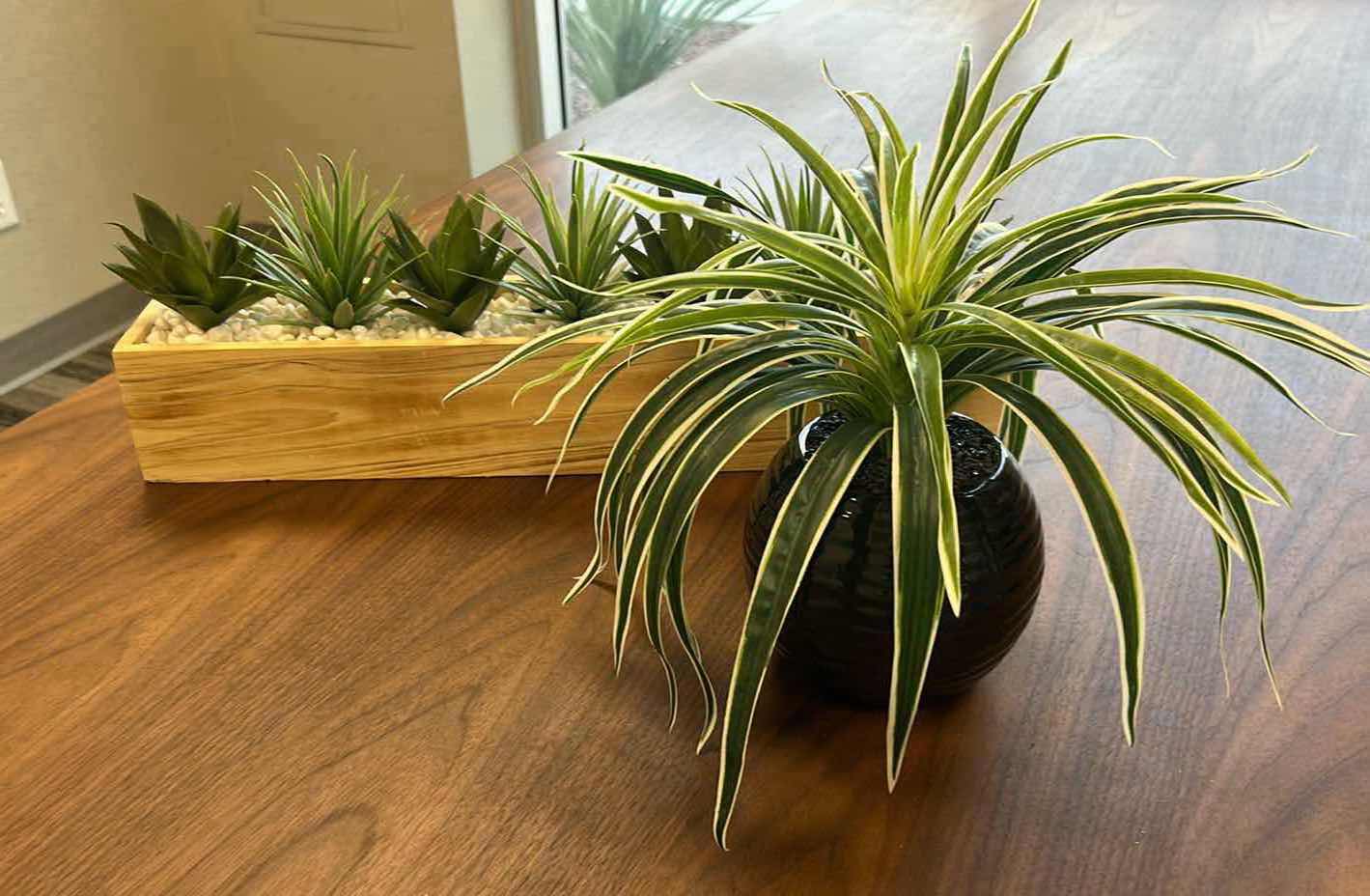 Photo 1 of 2- FAUX DECORATIVE PLANTS