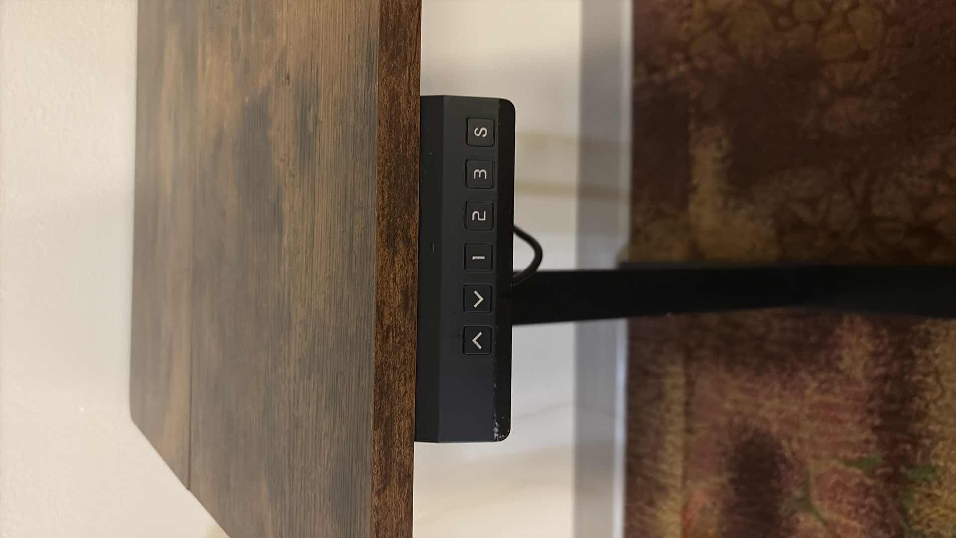 Photo 1 of WALNUT STANDING DESK ADJUSTABLE HEIGHT 55” X 24”