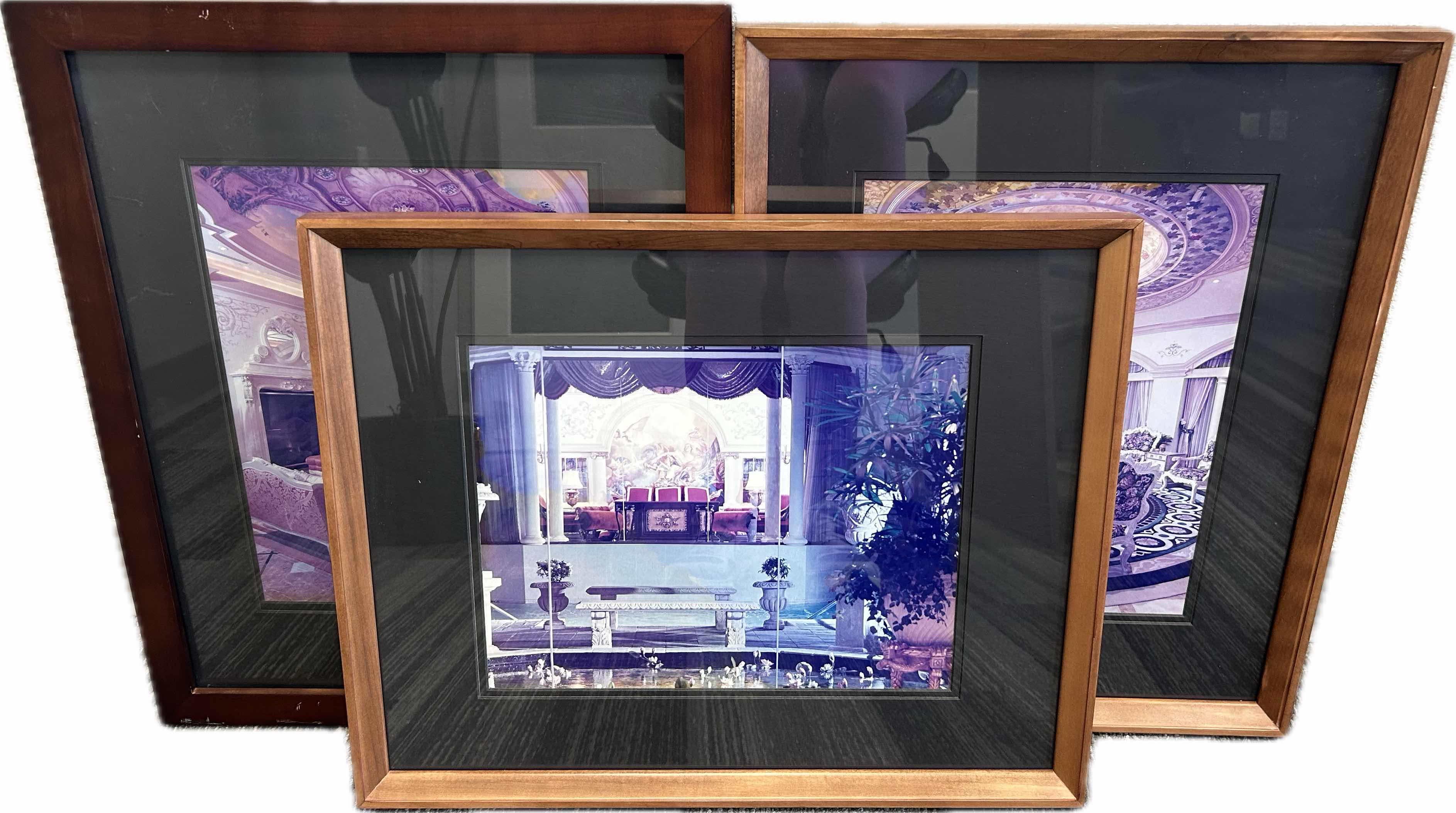 Photo 1 of 3 FRAMED ARTWORK 21" X 19" 17"X 23"