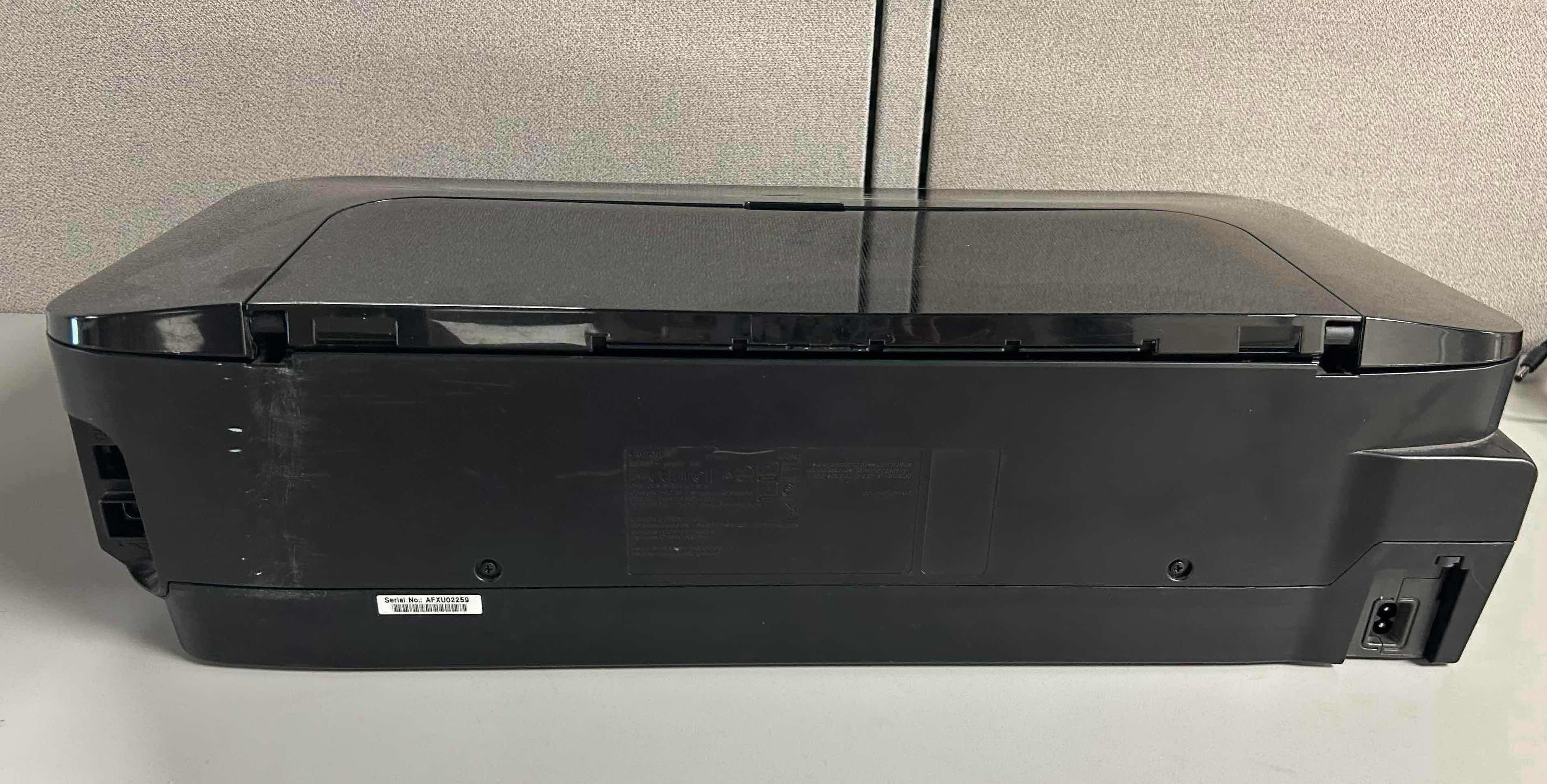 Photo 1 of CANON PIXMA BLACK WIRELESS INKJET PRINTER 