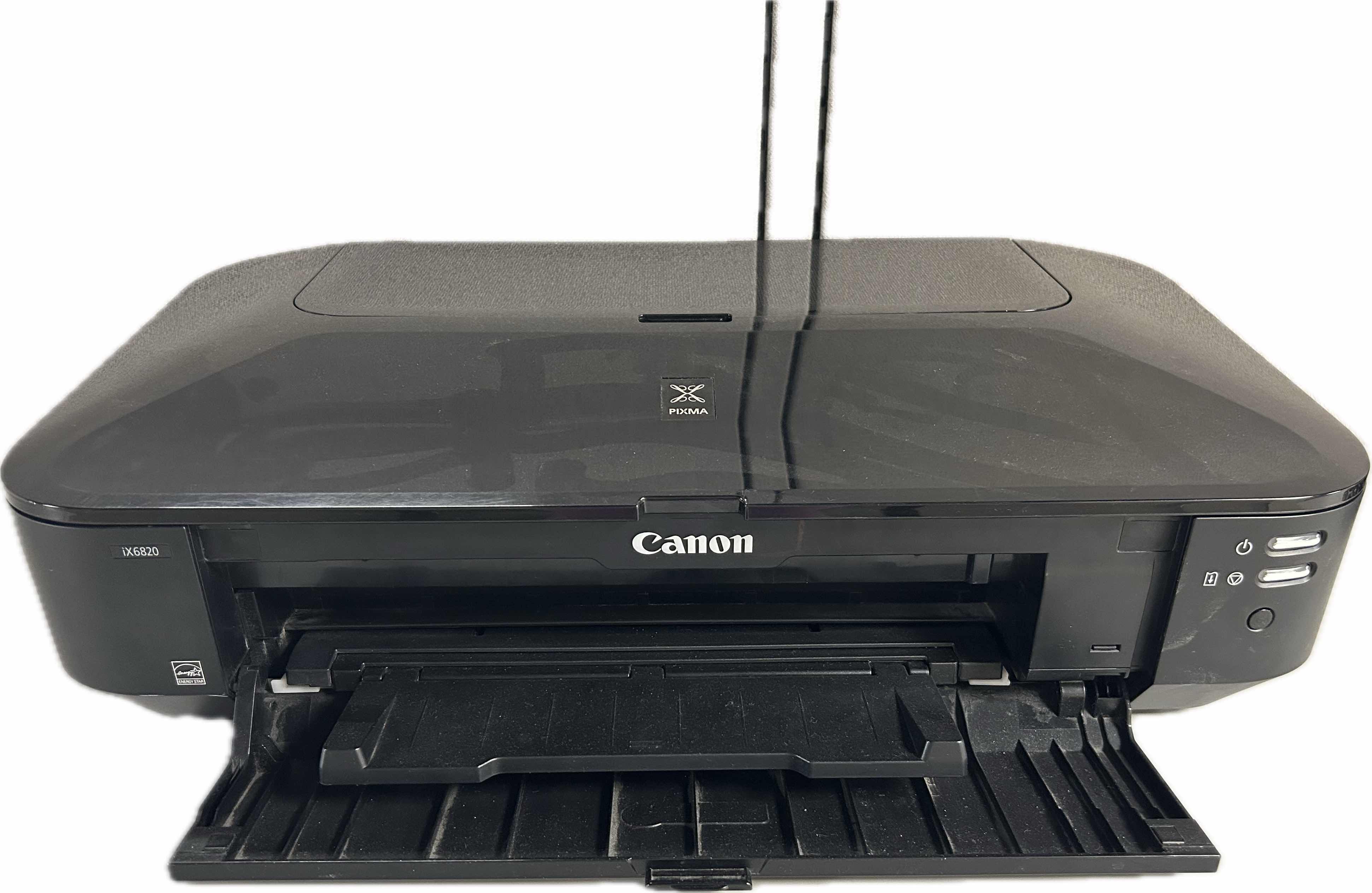 Photo 1 of CANON PIXMA BLACK WIRELESS INKJET PRINTER 