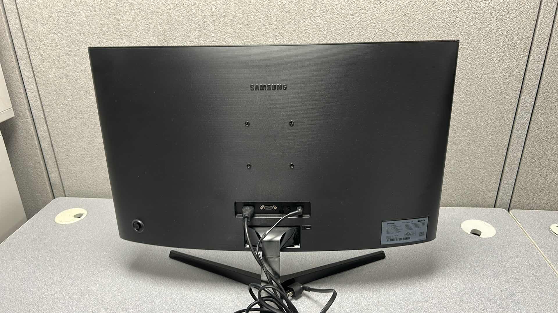 Photo 1 of SAMSUNG CURVED 24" MONITOR ON STAND