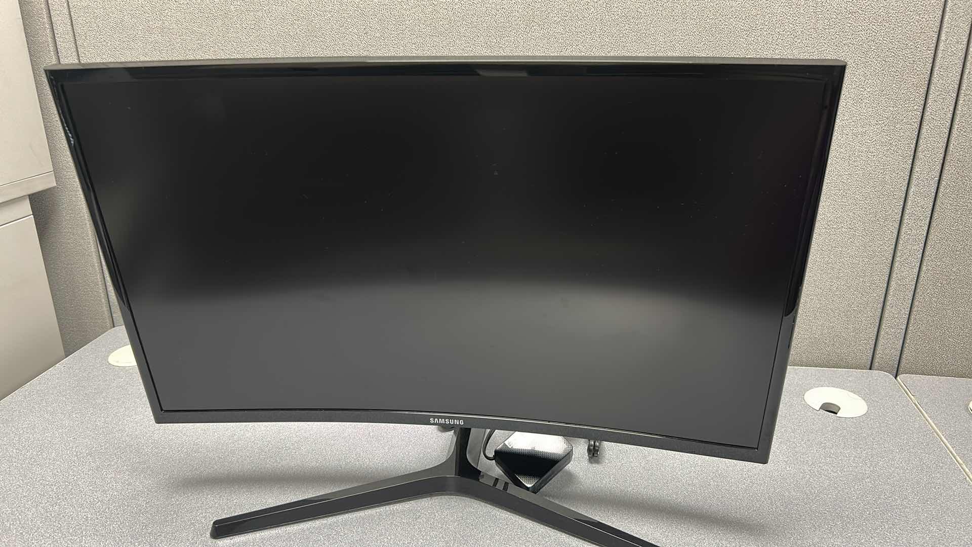 Photo 1 of SAMSUNG CURVED 24" MONITOR ON STAND