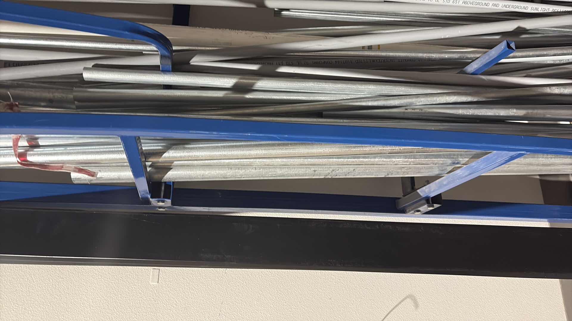 Photo 1 of INDUSTRIAL RACK 100”X 54” PIPE INCLUDED