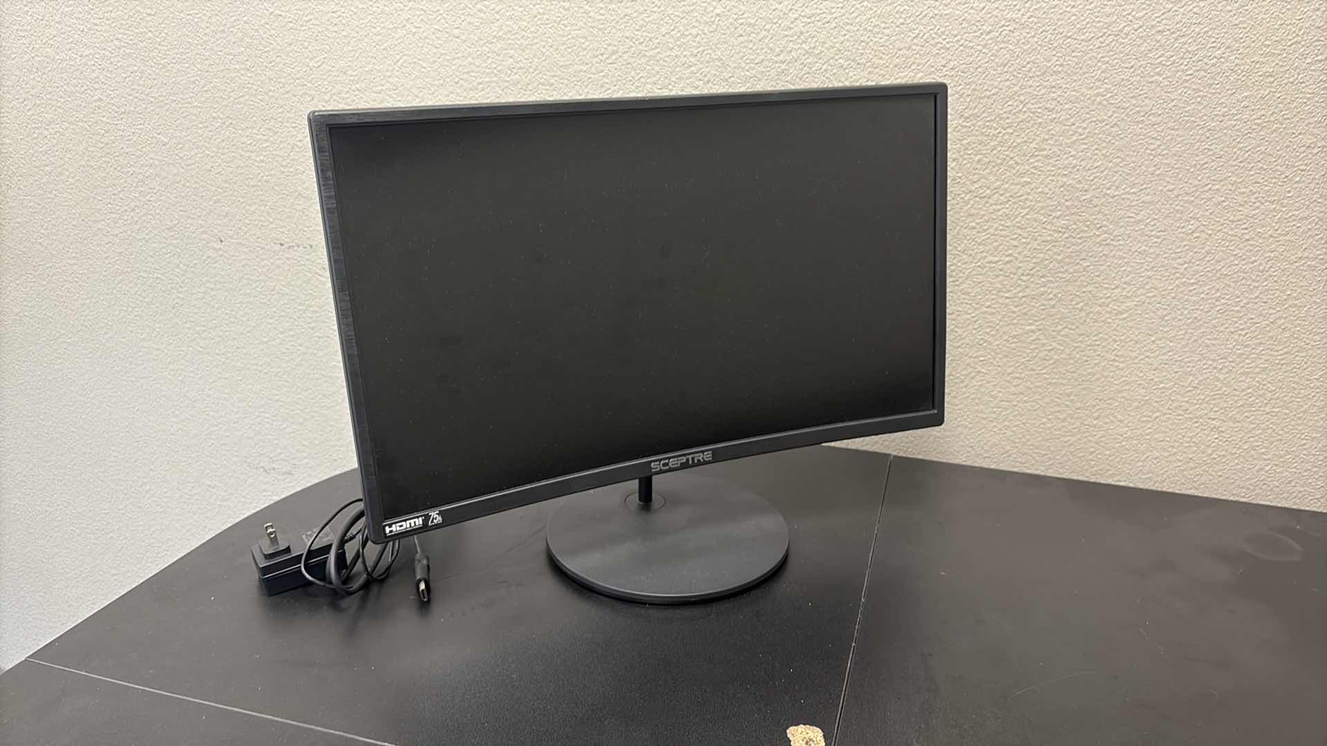 Photo 1 of 25" SCEPTRE CURVED HDMI COMPUTER MONITOR