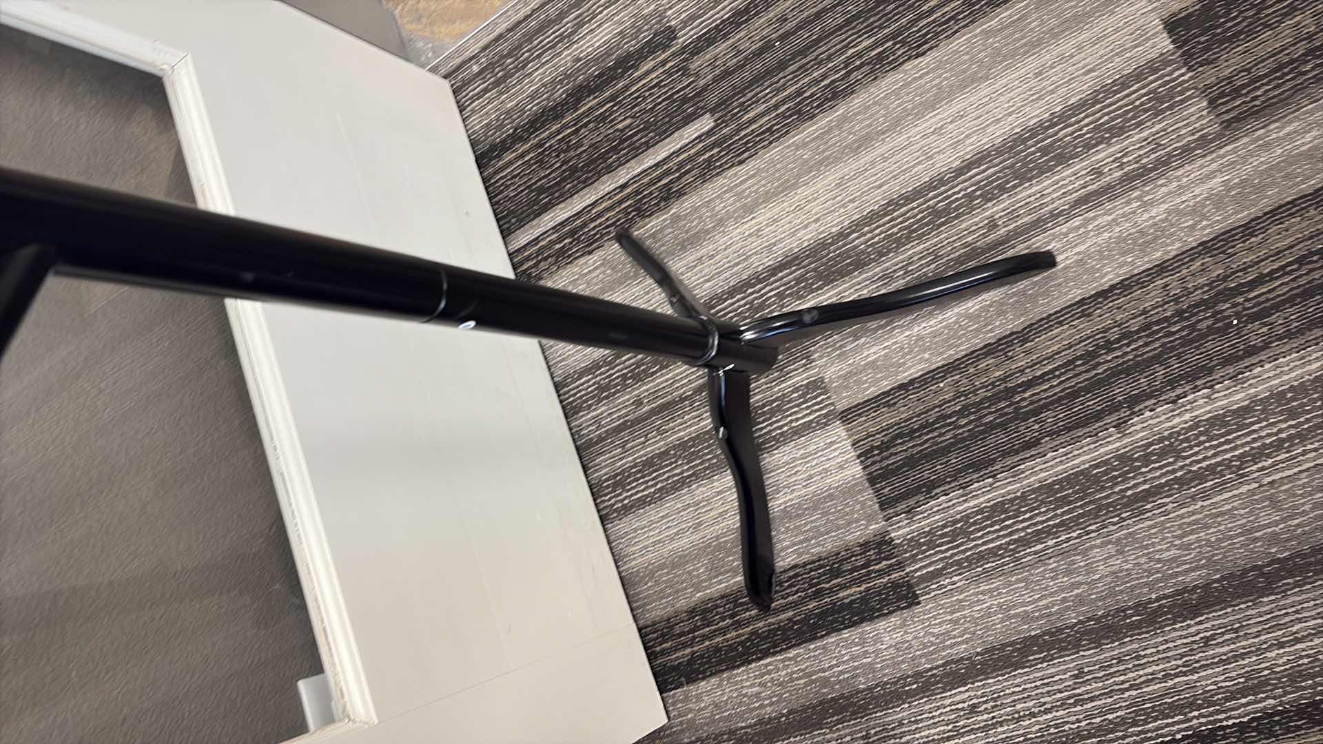 Photo 1 of BLACK WOODEN COATRACK 68”