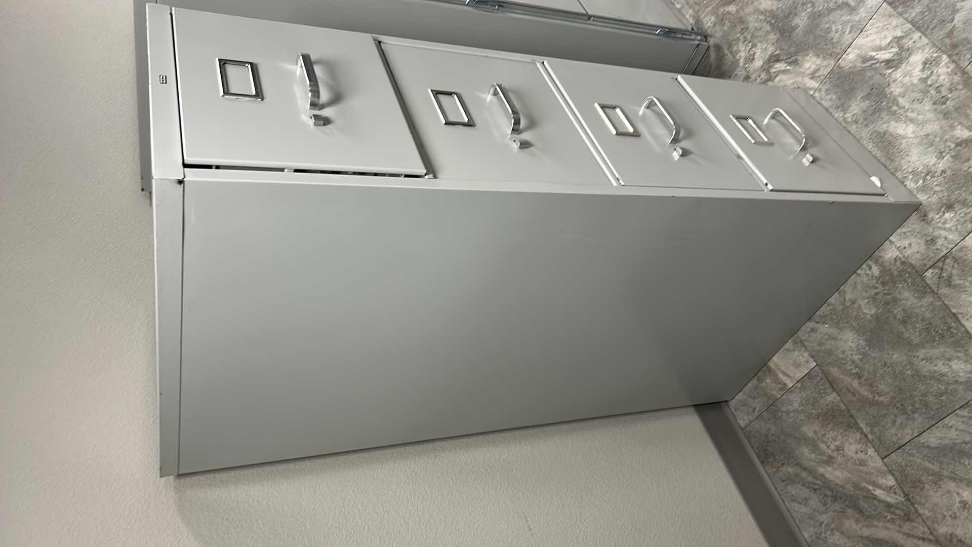 Photo 1 of METAL 4 DRAWER FILE CABINET 150 x 28” x H53 “