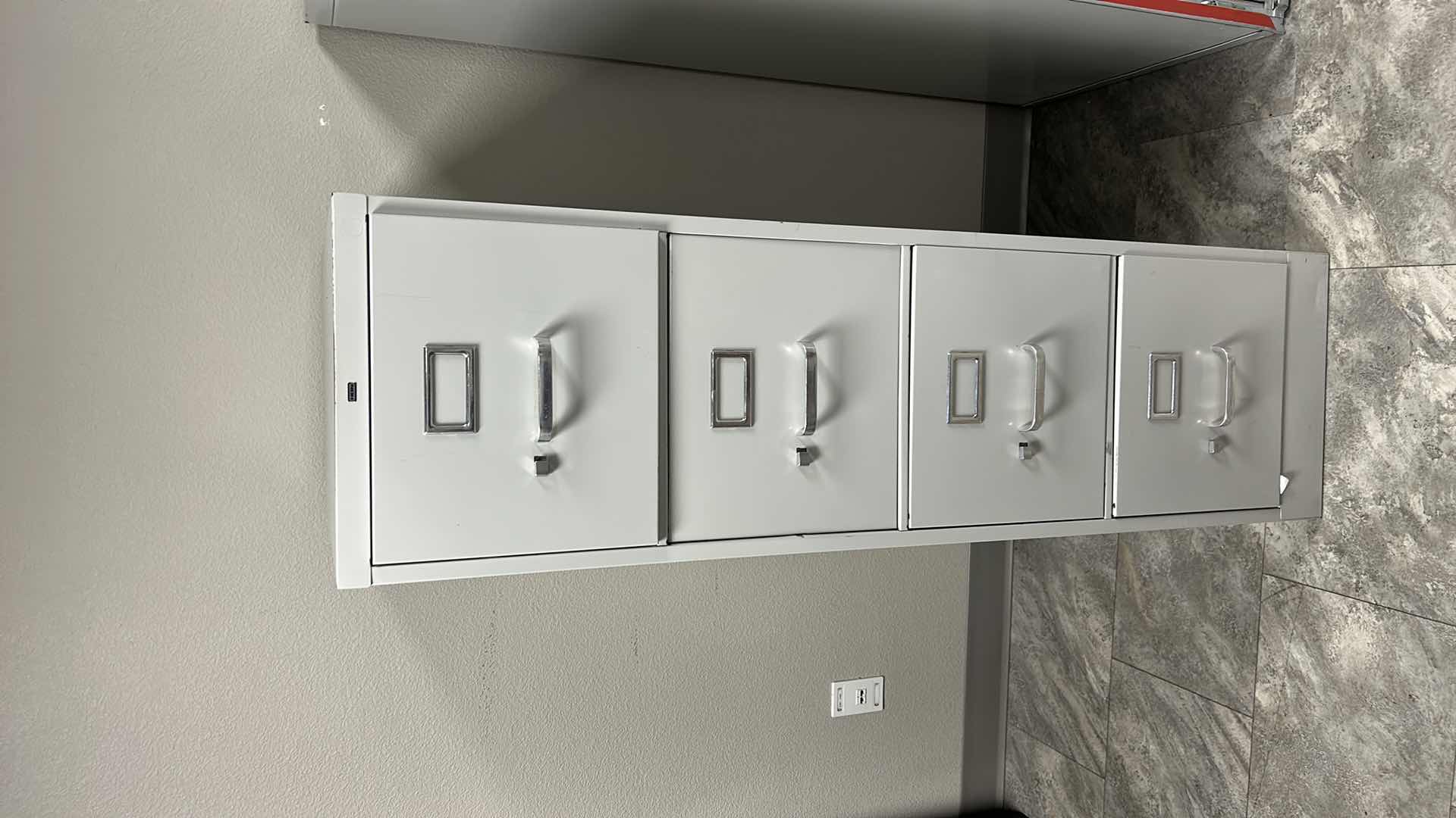 Photo 1 of METAL 4 DRAWER FILE CABINET 150 x 28” x H53 “