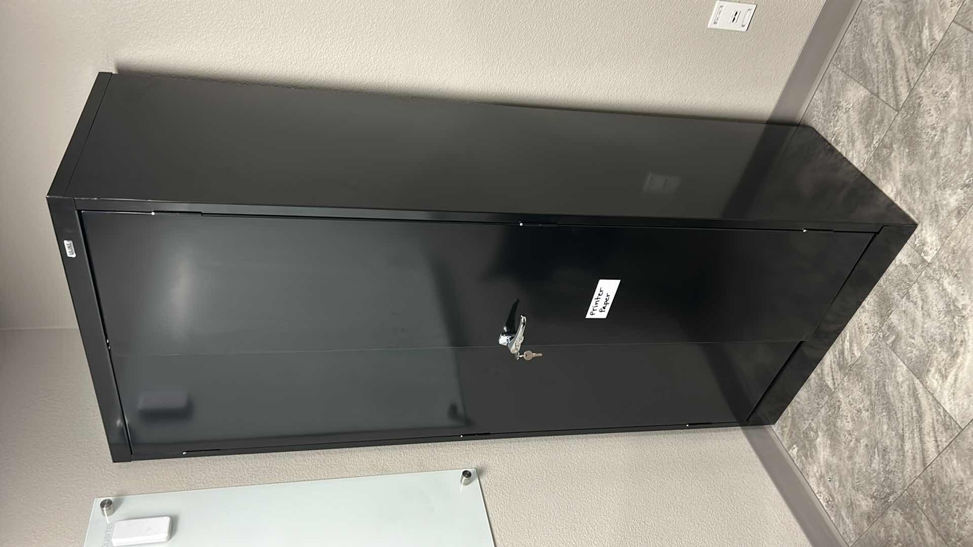 Photo 1 of ULINE METAL CABINET WITH KEYS 30” x 18”  H6’