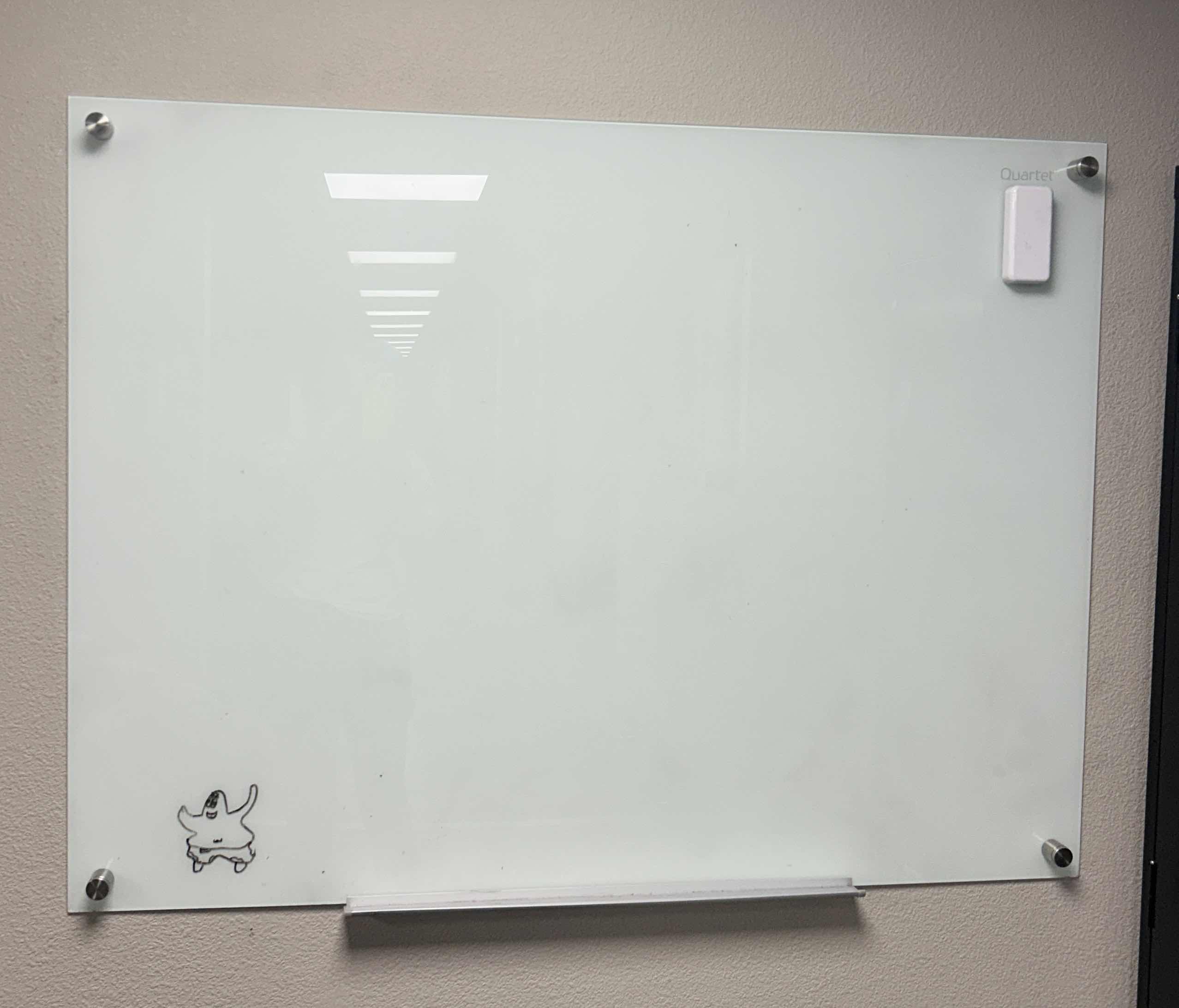 Photo 1 of QUARTET GLASS WHITE BOARD 47” x H36”