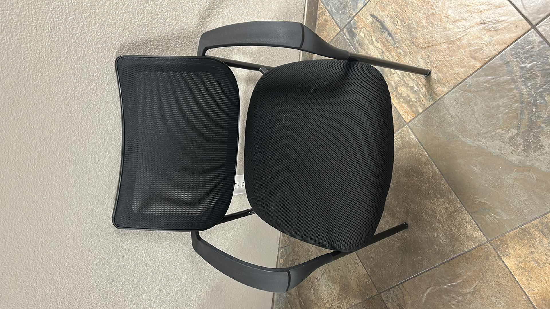 Photo 1 of BLACK ARM CHAIR