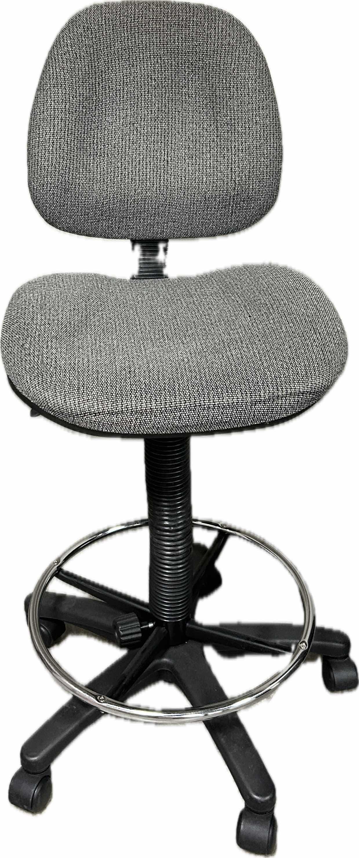 Photo 1 of GREY ARMLESS ADJUSTABLE OFFICE STOOL