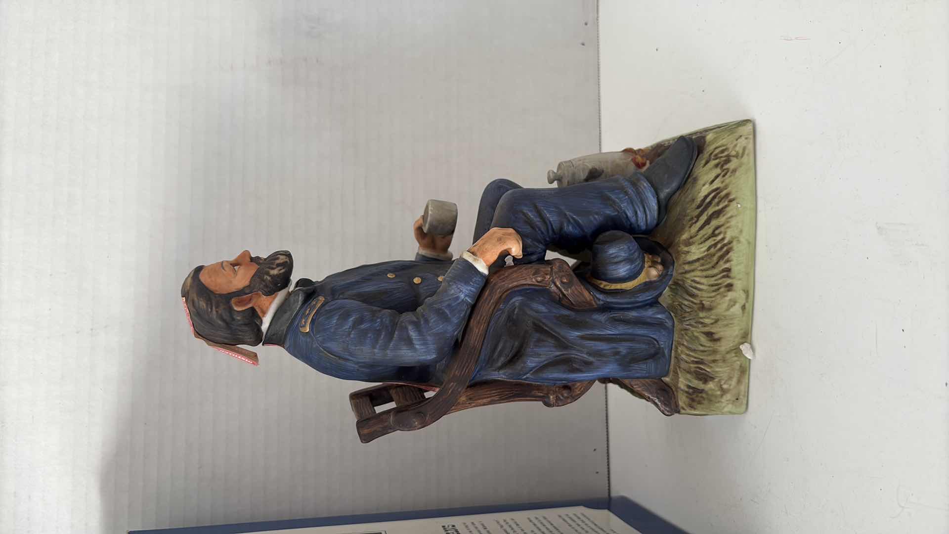 Photo 1 of MCCORMICK BOURBON  “ULYSSES S. GRANT” PORCELAIN DECANTER (EMPTY)