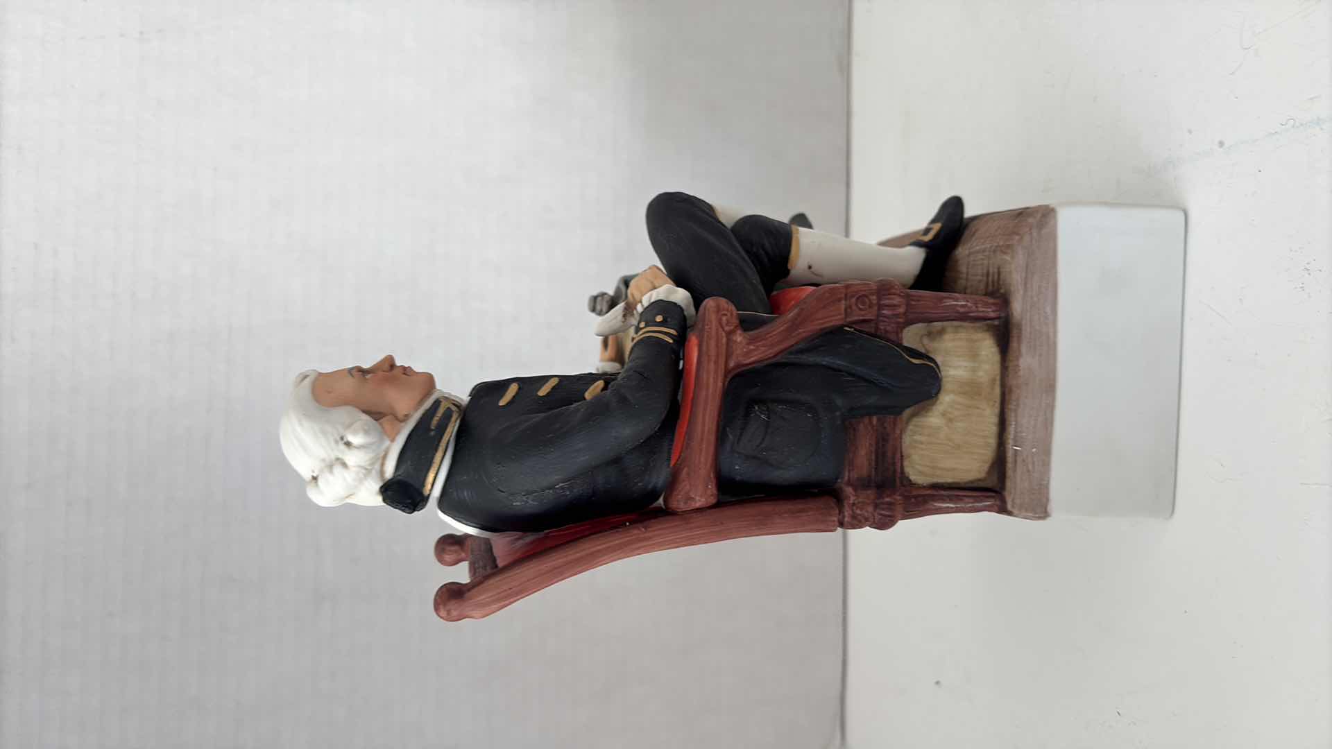 Photo 1 of MCCORMICK BOURBON  “JOHN HANCOCK”PORCELAIN DECANTER (EMPTY)