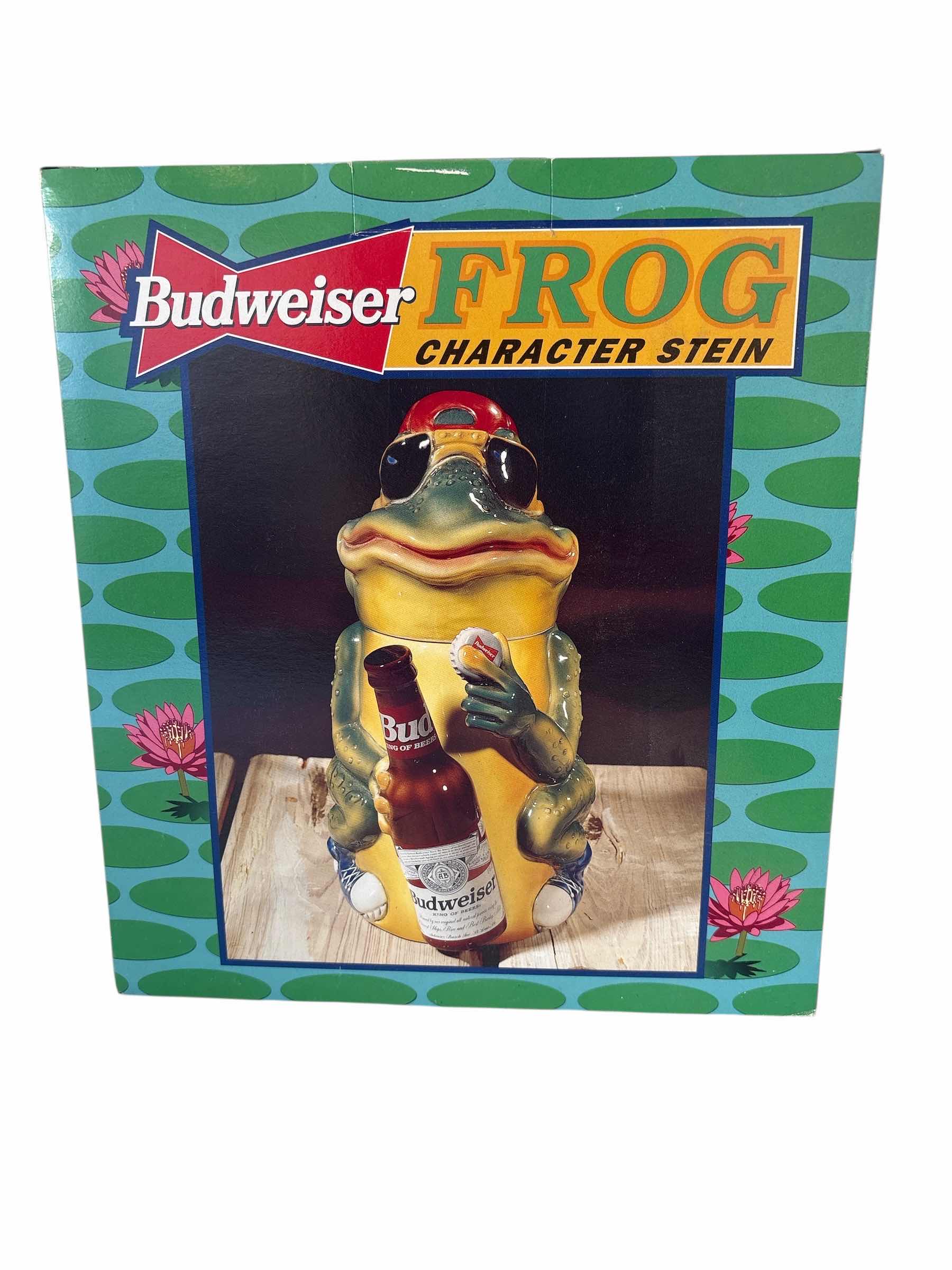Photo 1 of BUDWEISER FROG CHARACTER STEIN