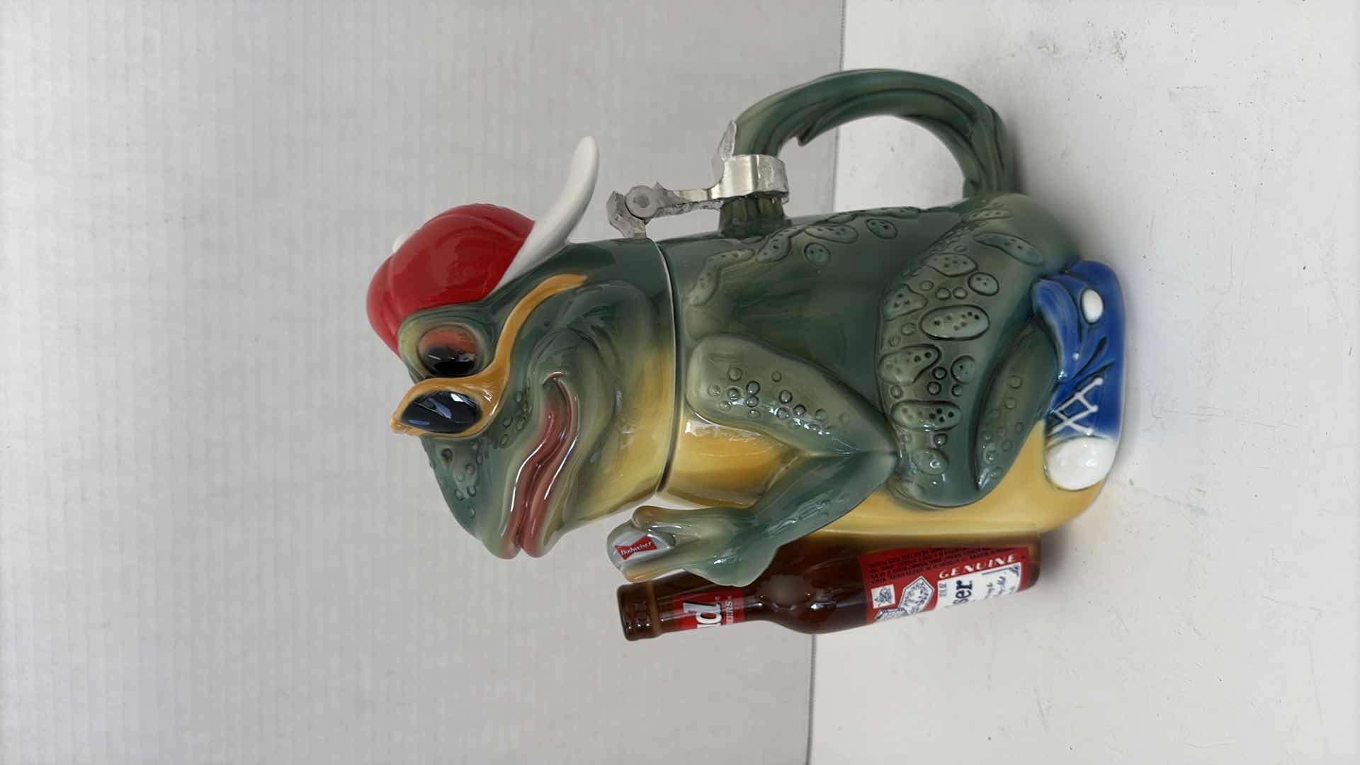Photo 1 of BUDWEISER FROG CHARACTER STEIN