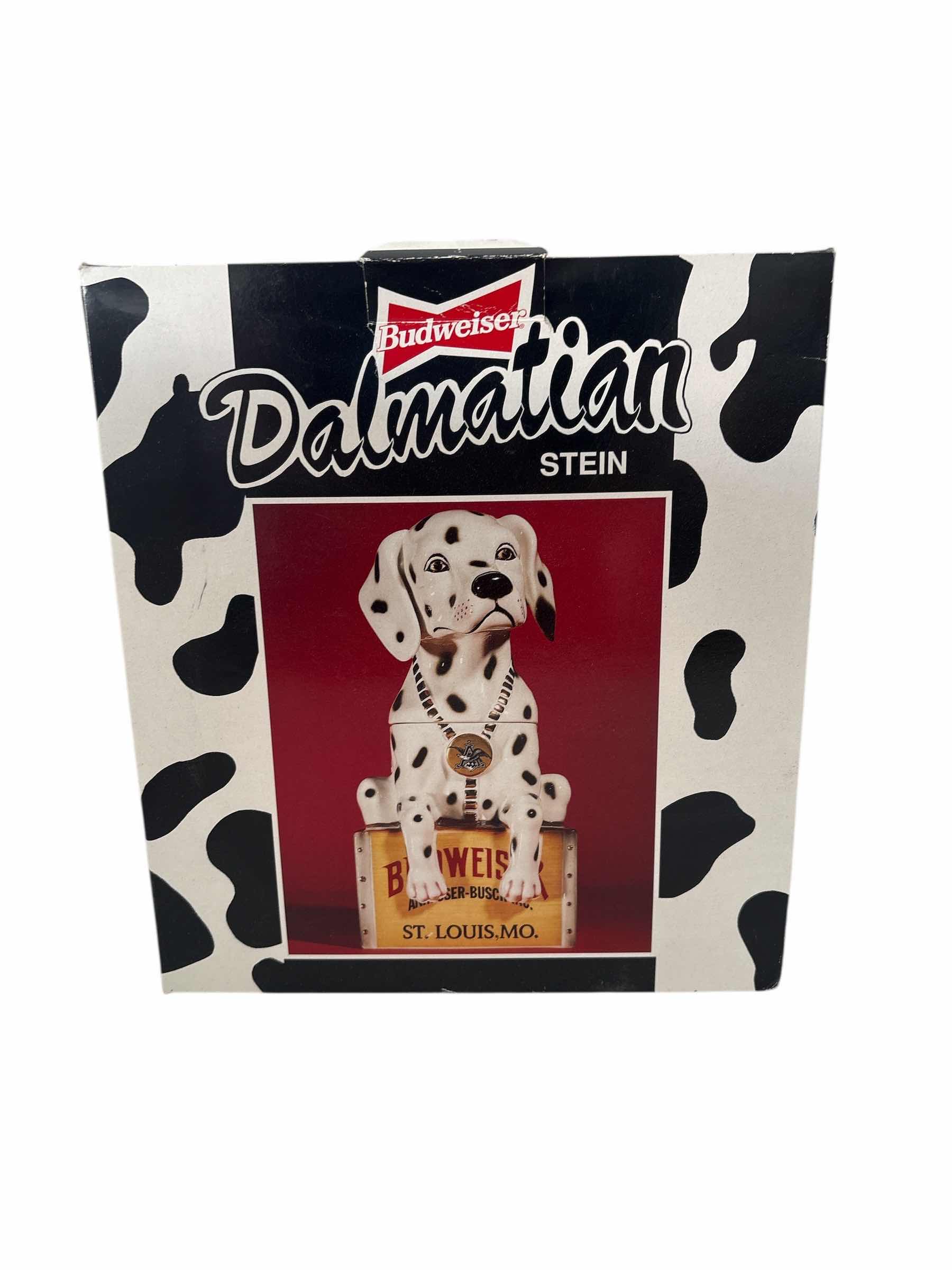 Photo 1 of BUDWEISER DALMATION STEIN COA