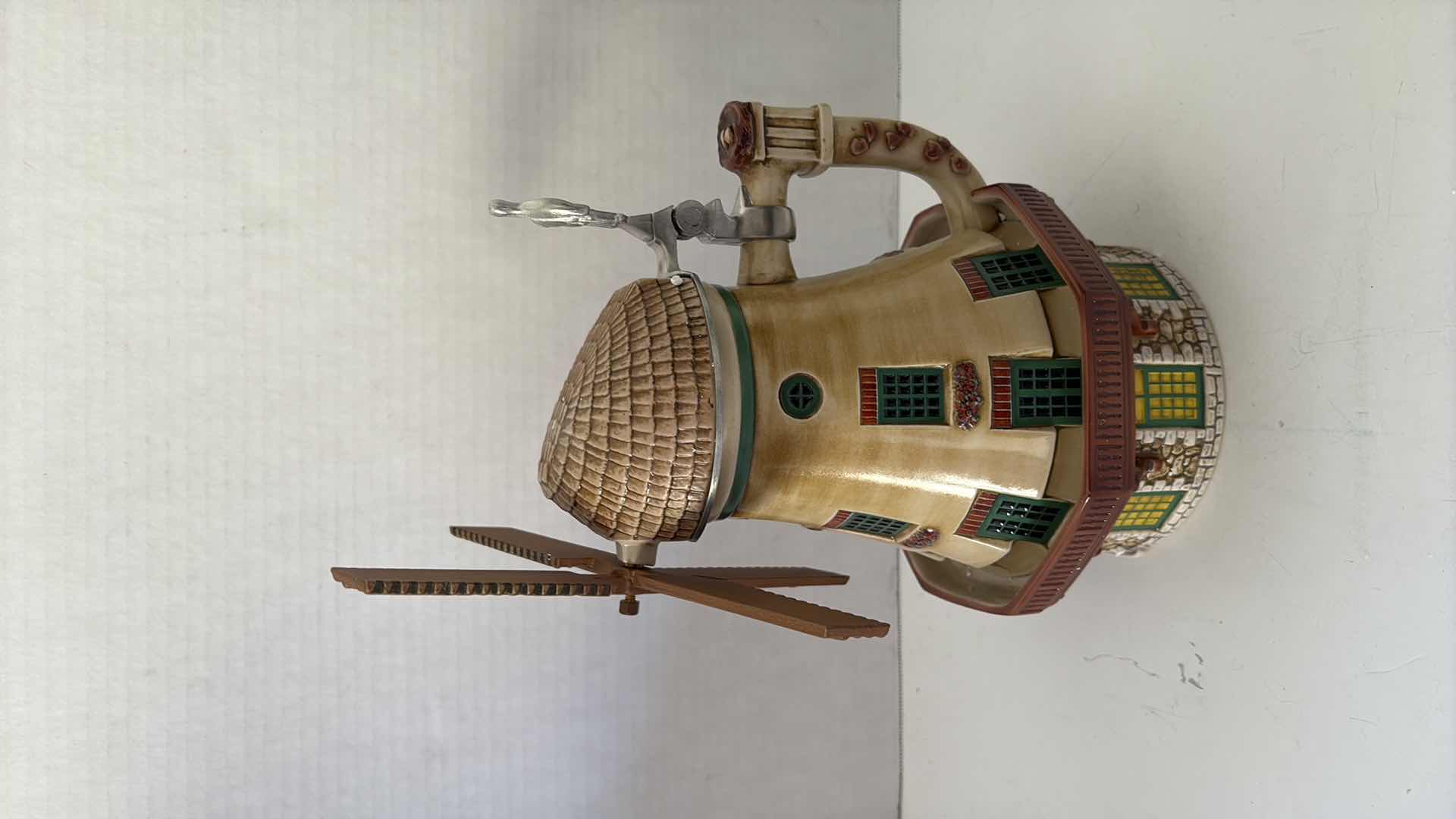 View 2 of 2002 ANHEUSER BUSCH COLLECTORS CLUB STEIN “BEVO MILL” COA