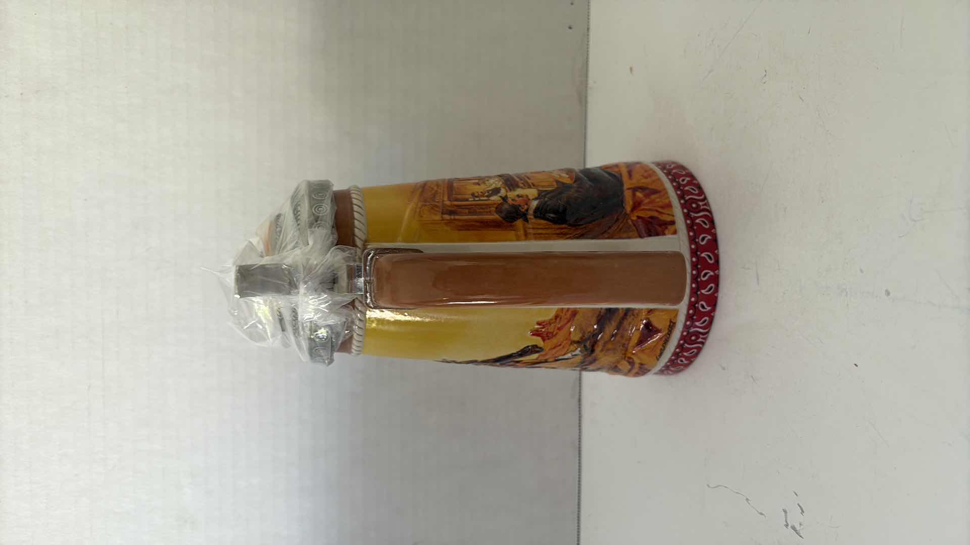 Photo 1 of 2003 ANHEUSER BUSCH FAMOUS OUTLAWZ “BILLY THE KID” COLLECTORS STEIN