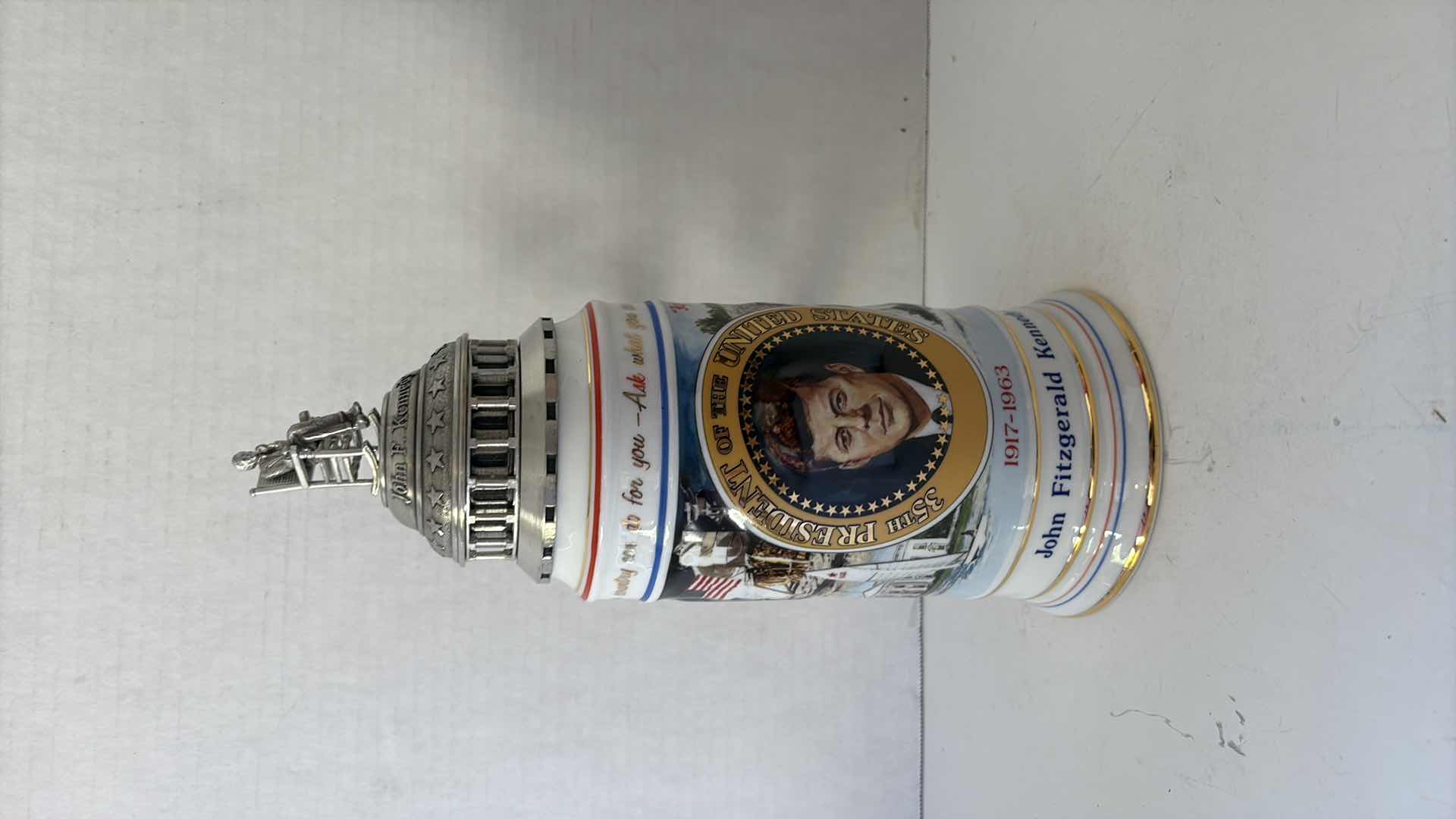 Photo 1 of AMERICAN HERITAGE COLLECTION “JOHN FITZGERALD KENNEDY “ STEIN