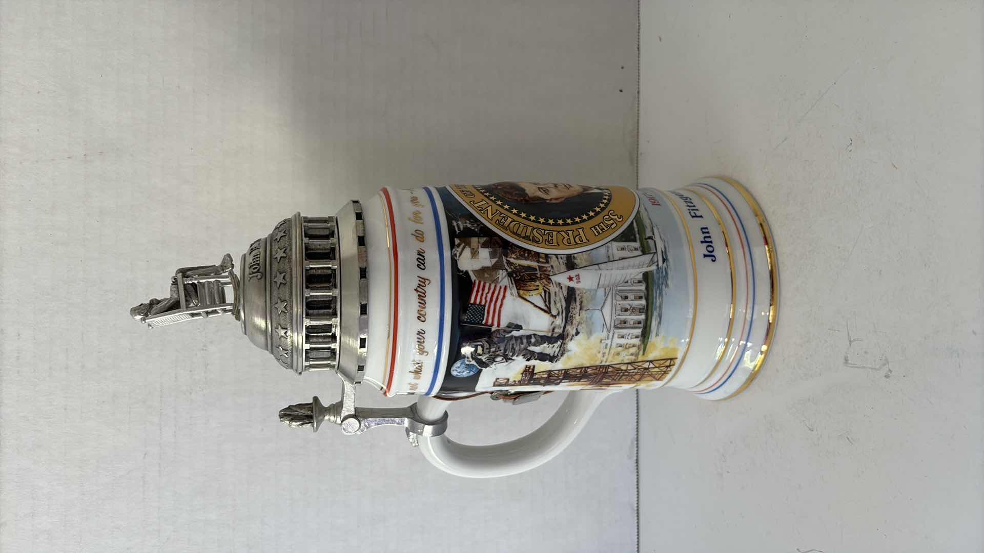 Photo 1 of AMERICAN HERITAGE COLLECTION “JOHN FITZGERALD KENNEDY “ STEIN