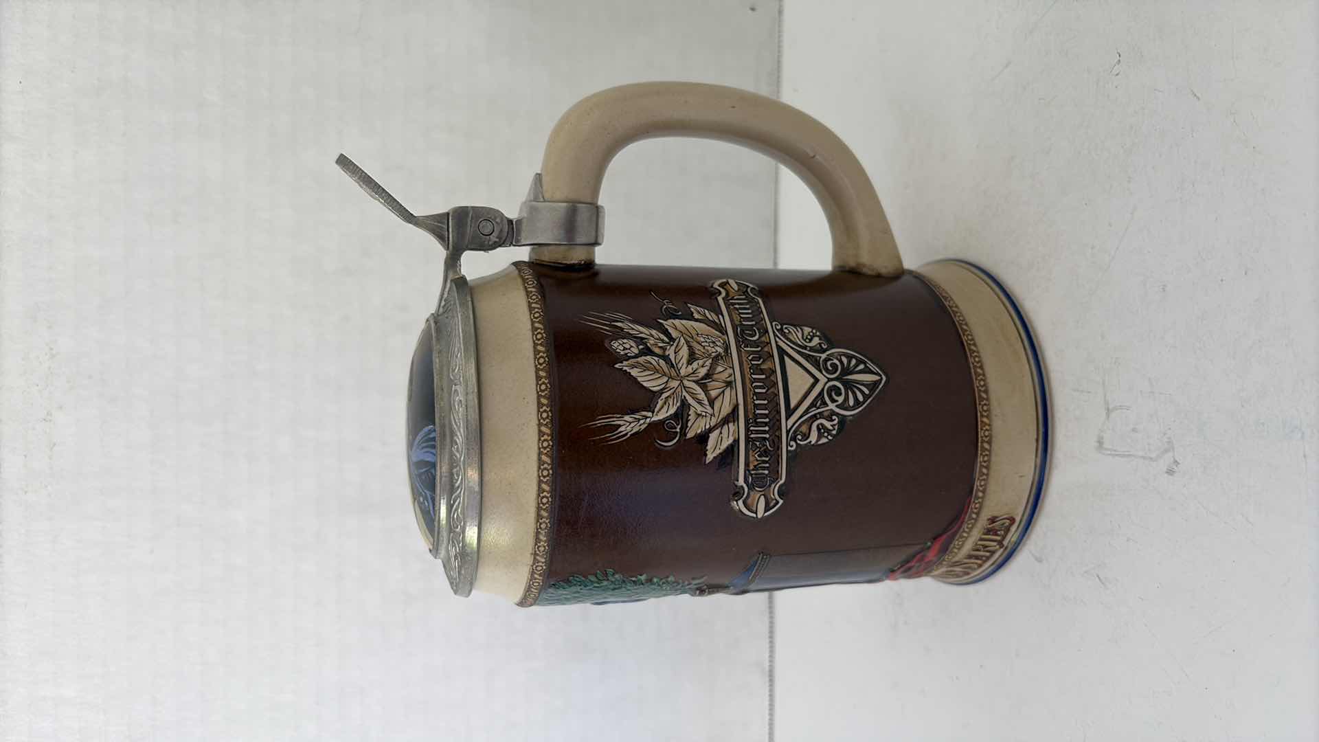 Photo 1 of BUDWEISER ARCHIVES SERIES 4 “MIRROR OF TRUTH” STEIN