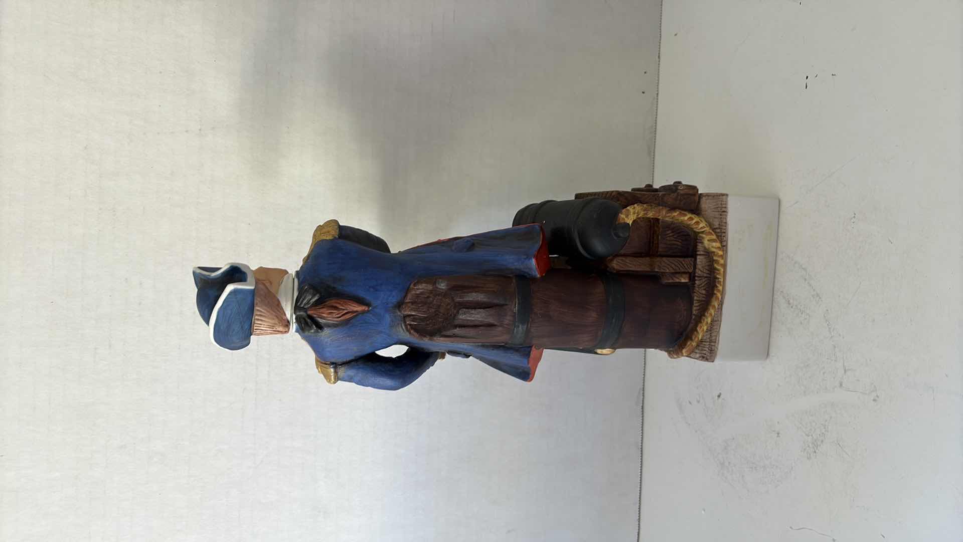 Photo 1 of MCCORMICK BOURBON  “JOHN PAUL JONES ”PORCELAIN DECANTER (EMPTY)