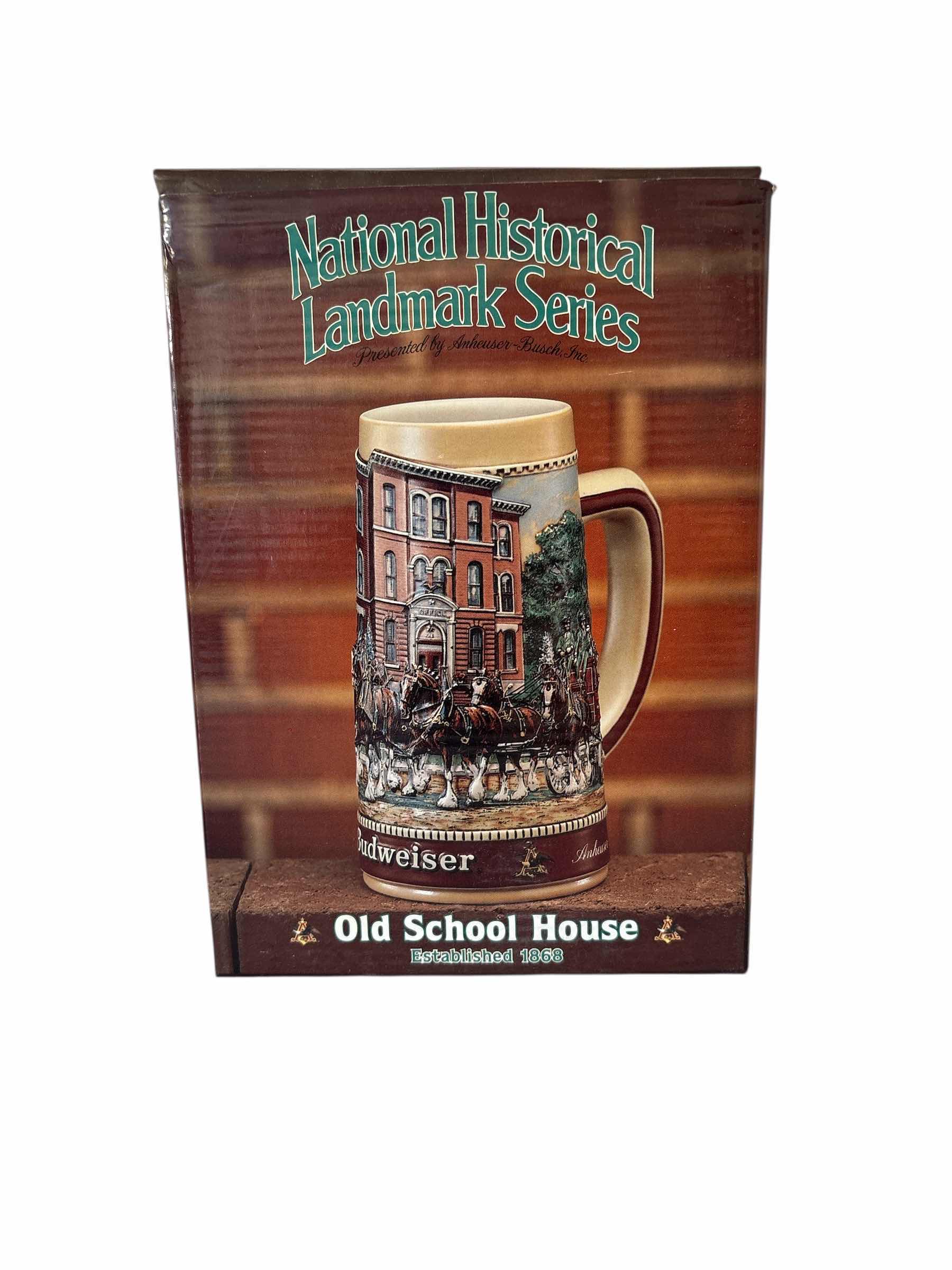 Photo 1 of ANHEUSER BUSCH NATIONAL HISTORICAL LANDMARK SERIES “ OLD SCHOOL HOUSE” STEIN